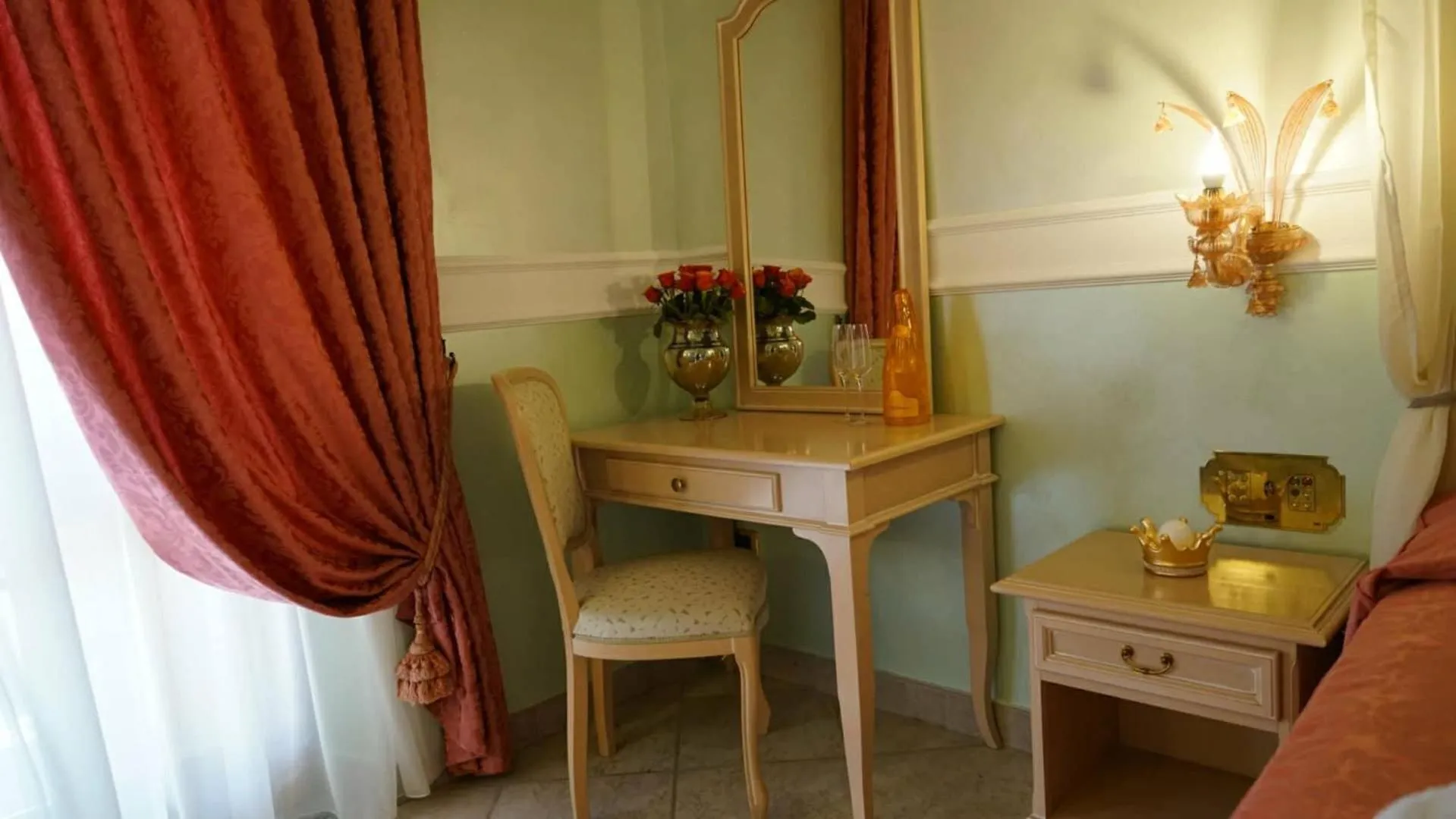 Bed in Afrodite Boutique Hotel