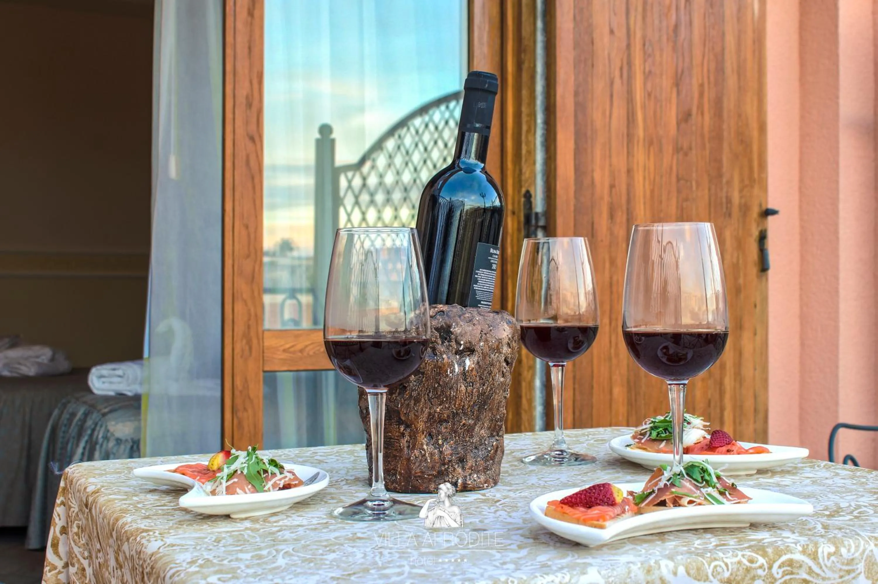 Balcony/Terrace in Afrodite Boutique Hotel