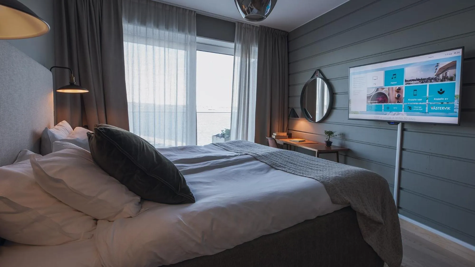 Property building, Bed in Slottsholmen Hotell och Restaurang