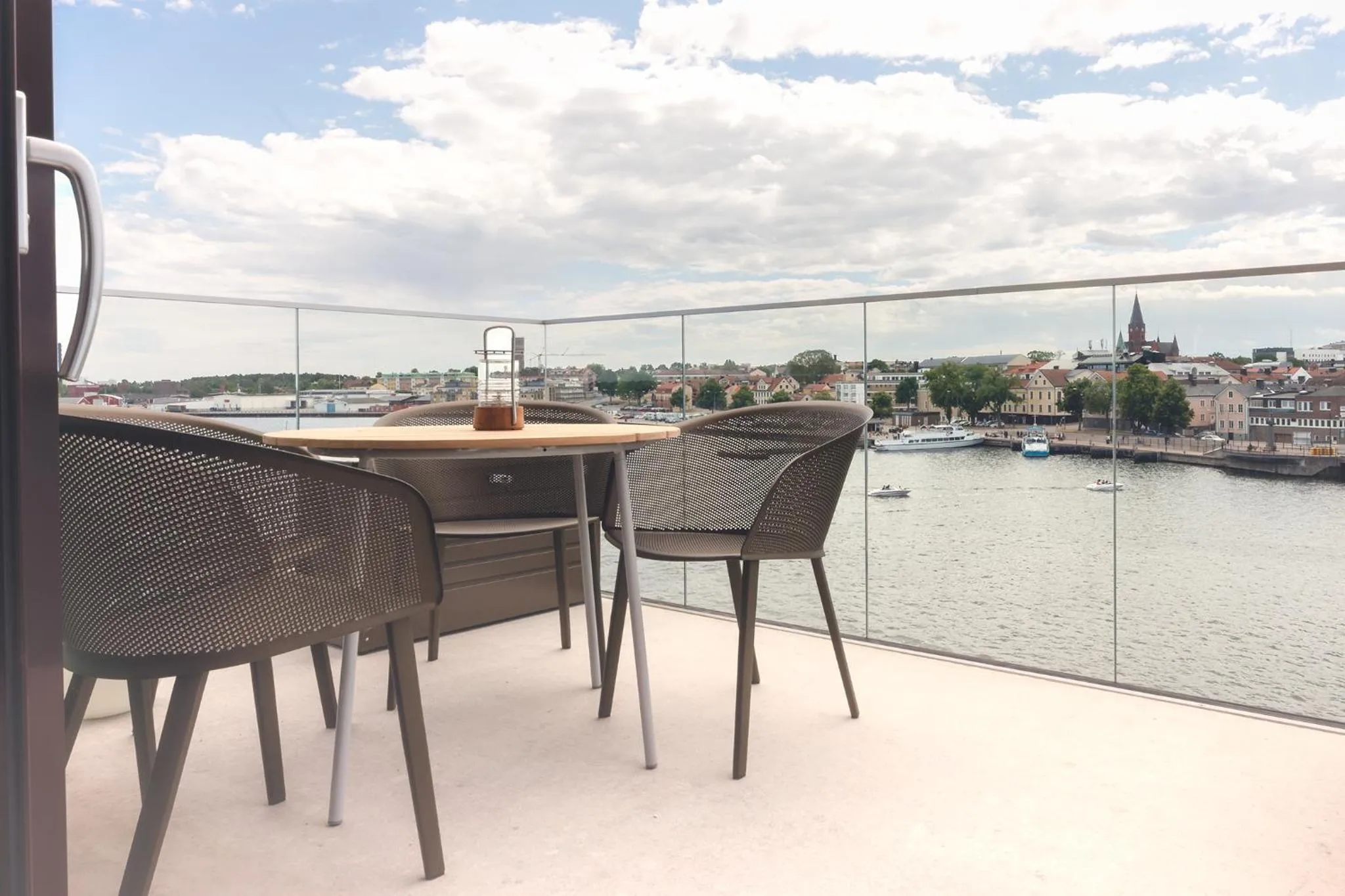 Balcony/Terrace in Slottsholmen Hotell och Restaurang