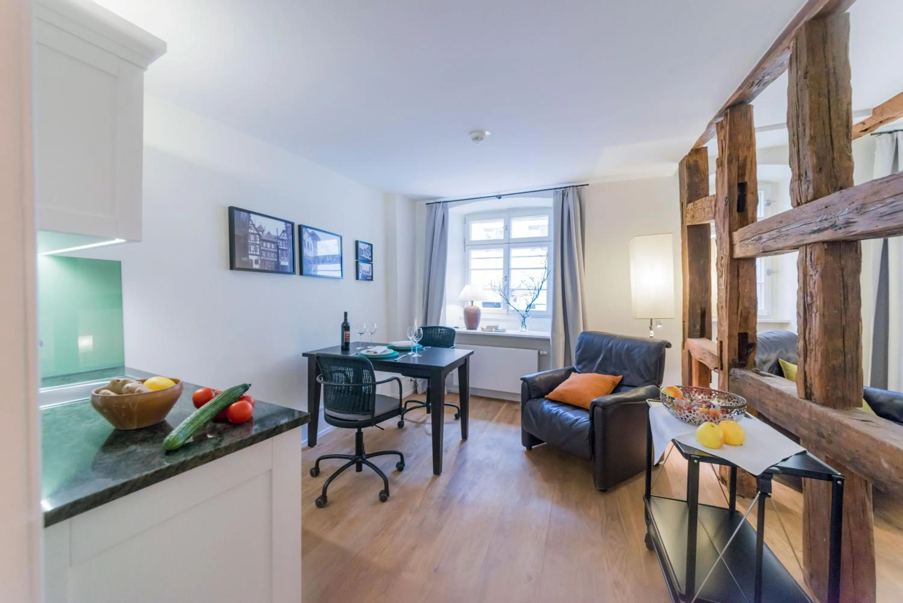 Seating area in Gästehaus am Marktbrunnen