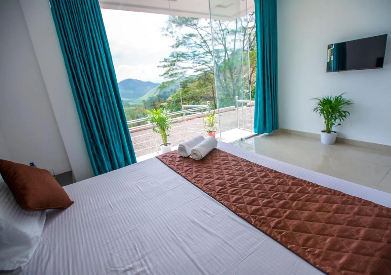 Bed in Hidden Valley Hill View Cottage Vagamon by VOYE HOMES - Rooms with Valley View