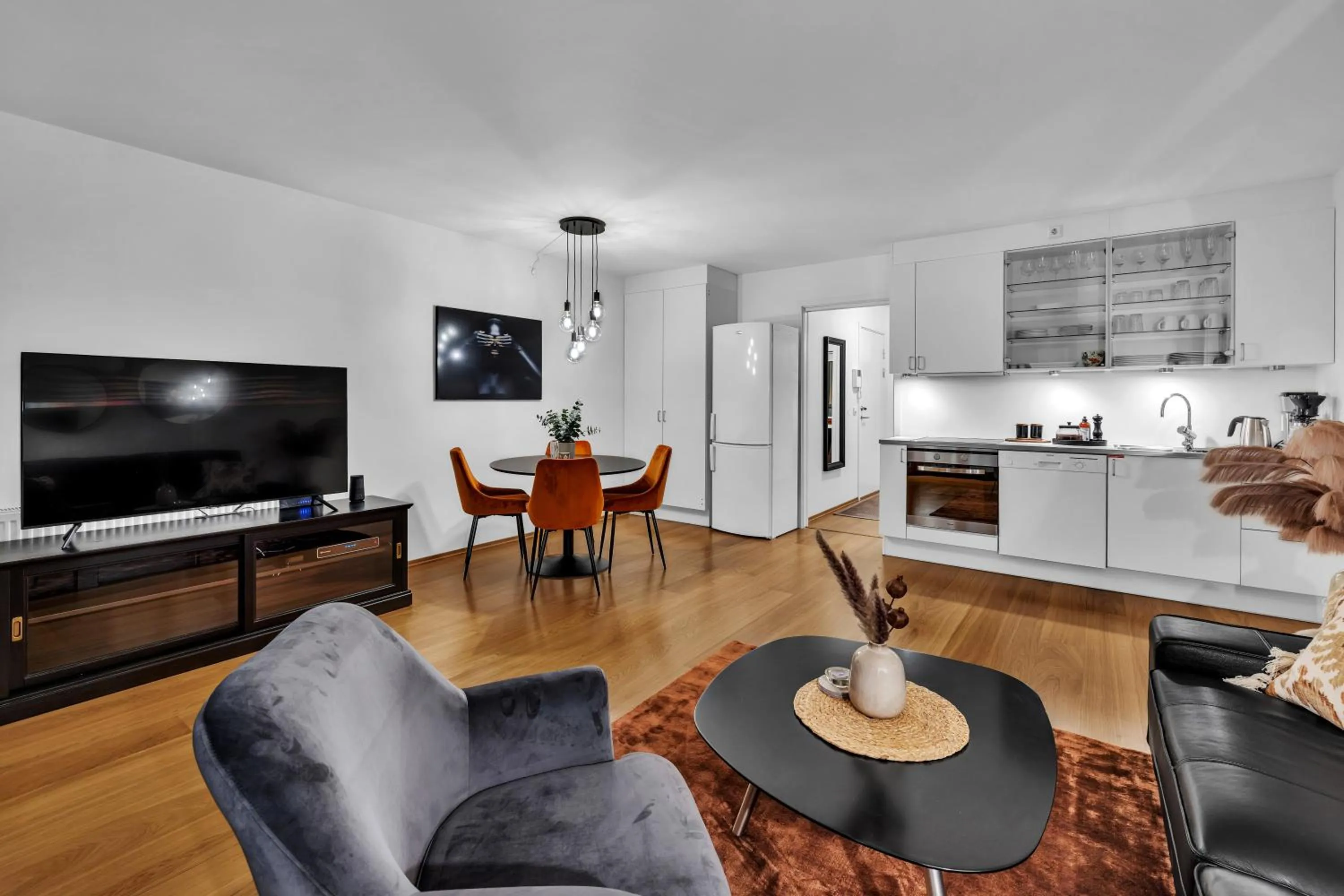 Living room in Tjuvholmen II, As Home