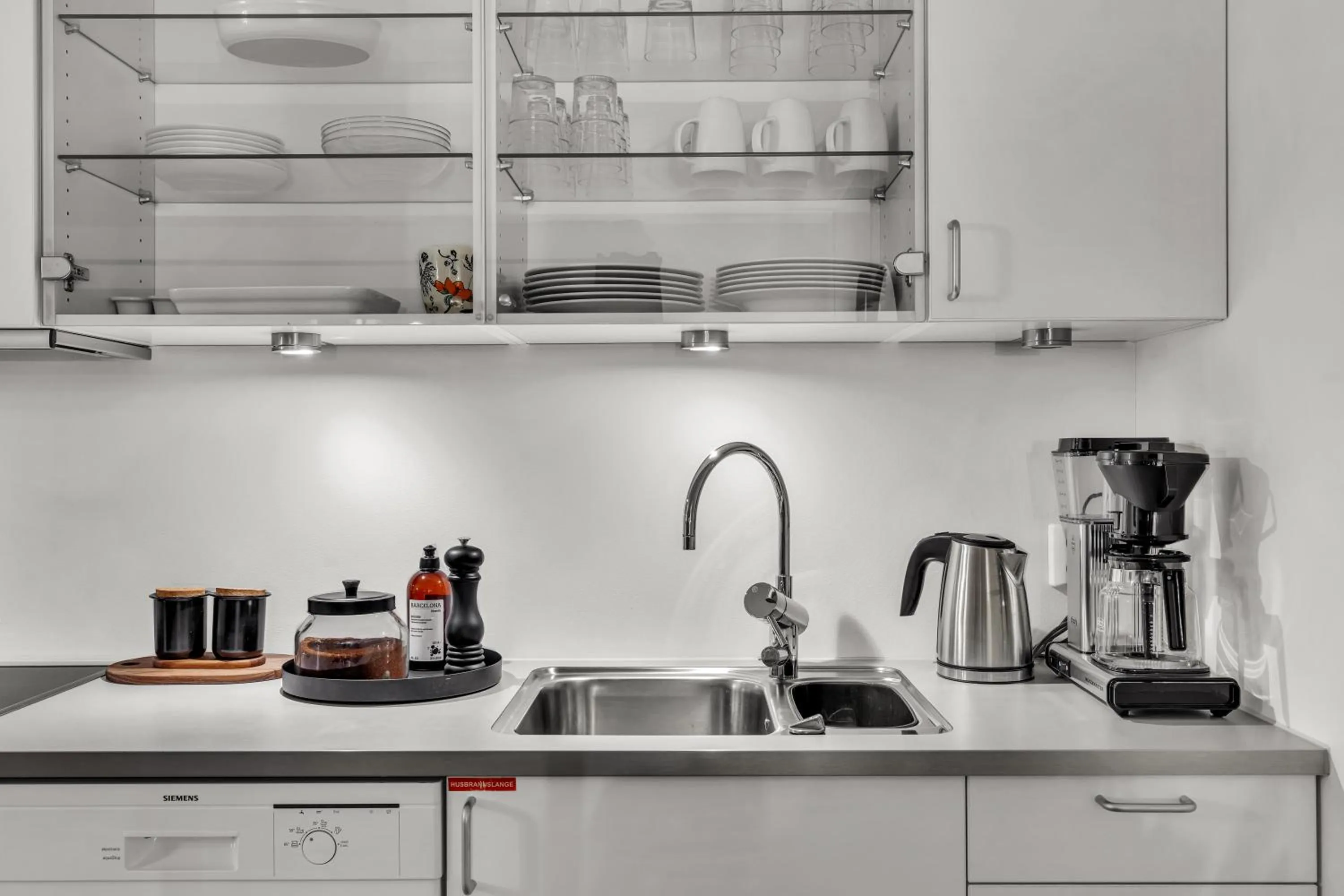 Kitchen or kitchenette in Tjuvholmen II, As Home