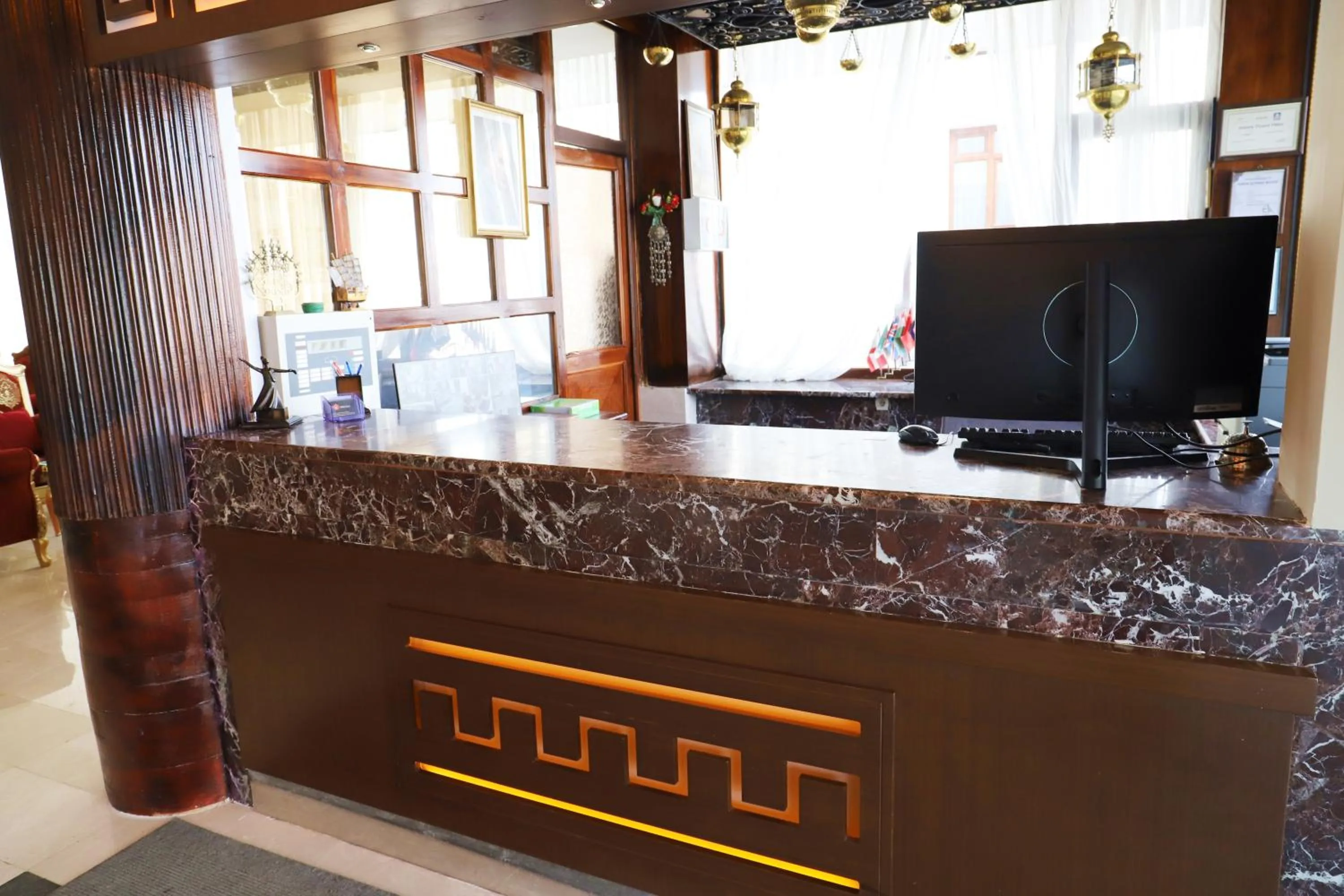 Lobby or reception in HİTİT OTEL