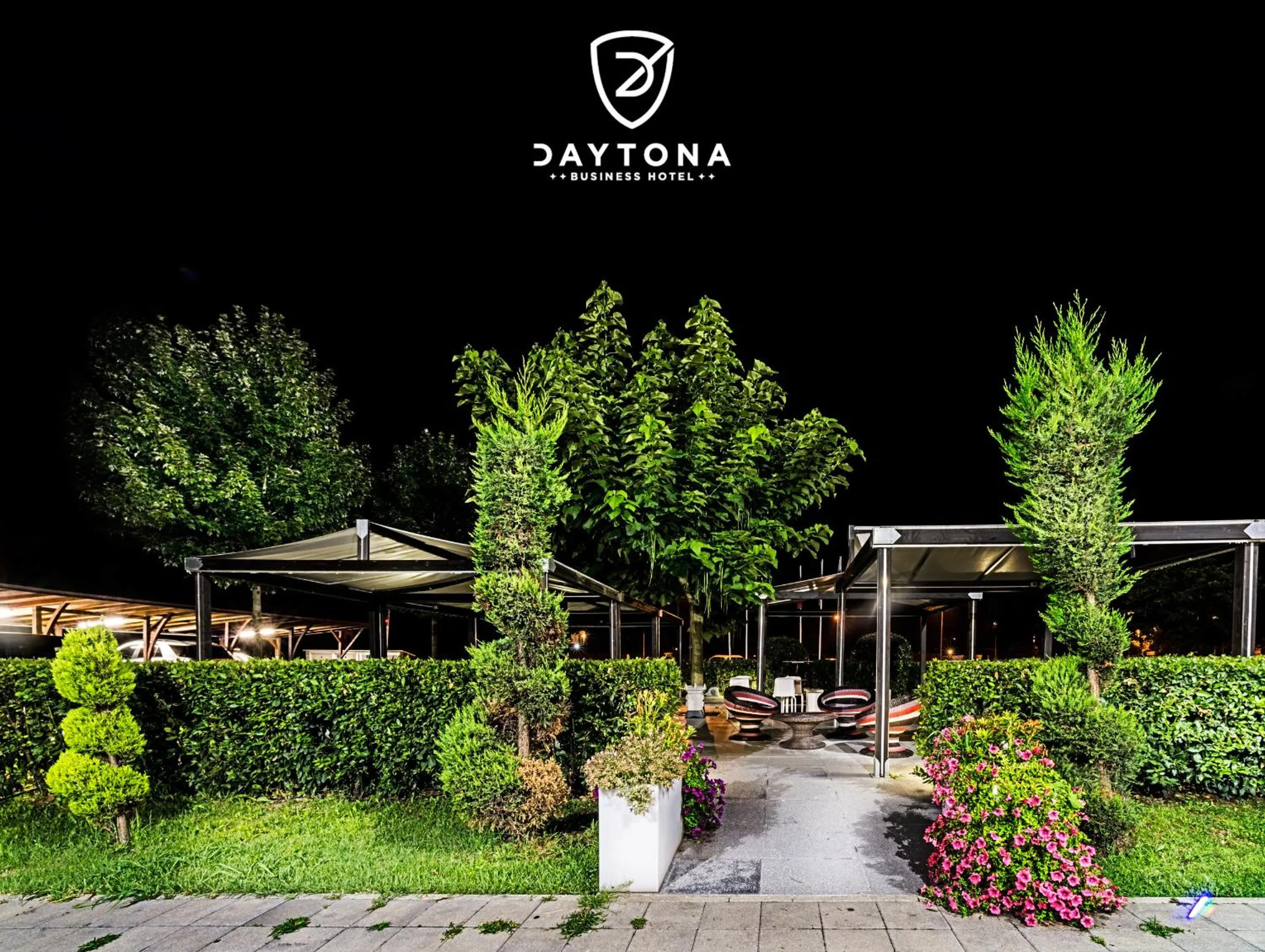 Patio in Daytona Business Hotel