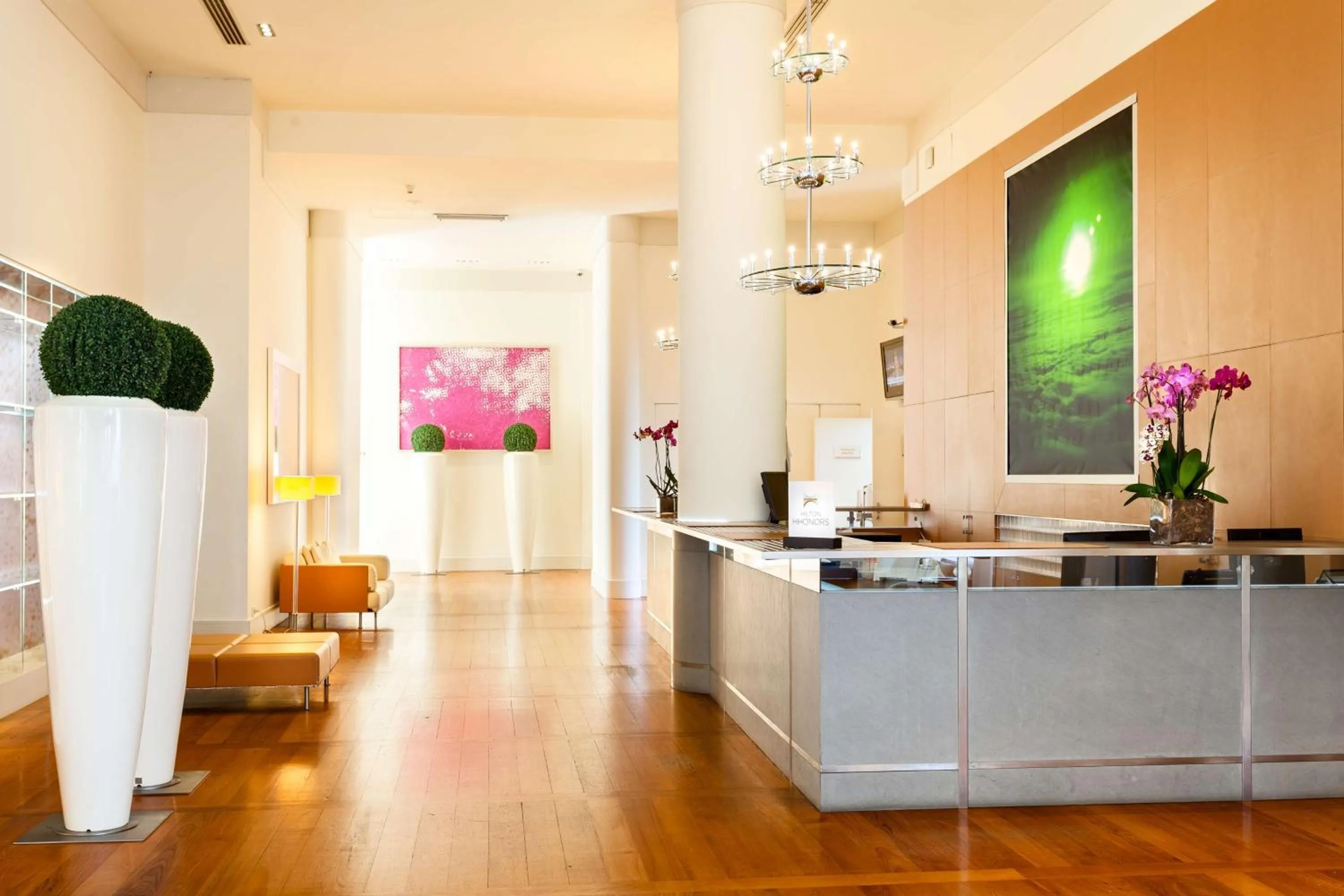 Lobby or reception in Hilton Garden Inn Florence Novoli