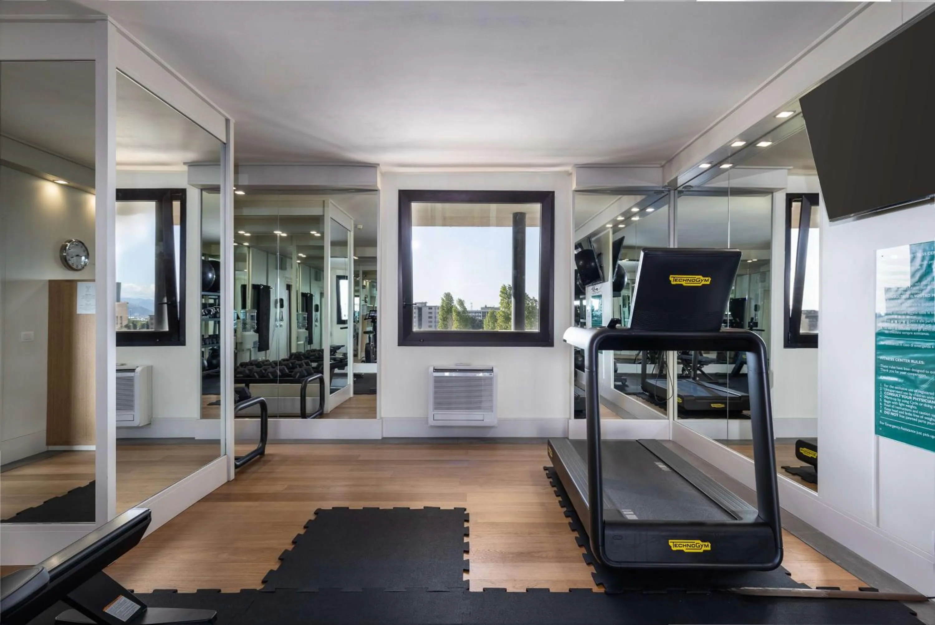 Fitness centre/facilities in Hilton Garden Inn Florence Novoli