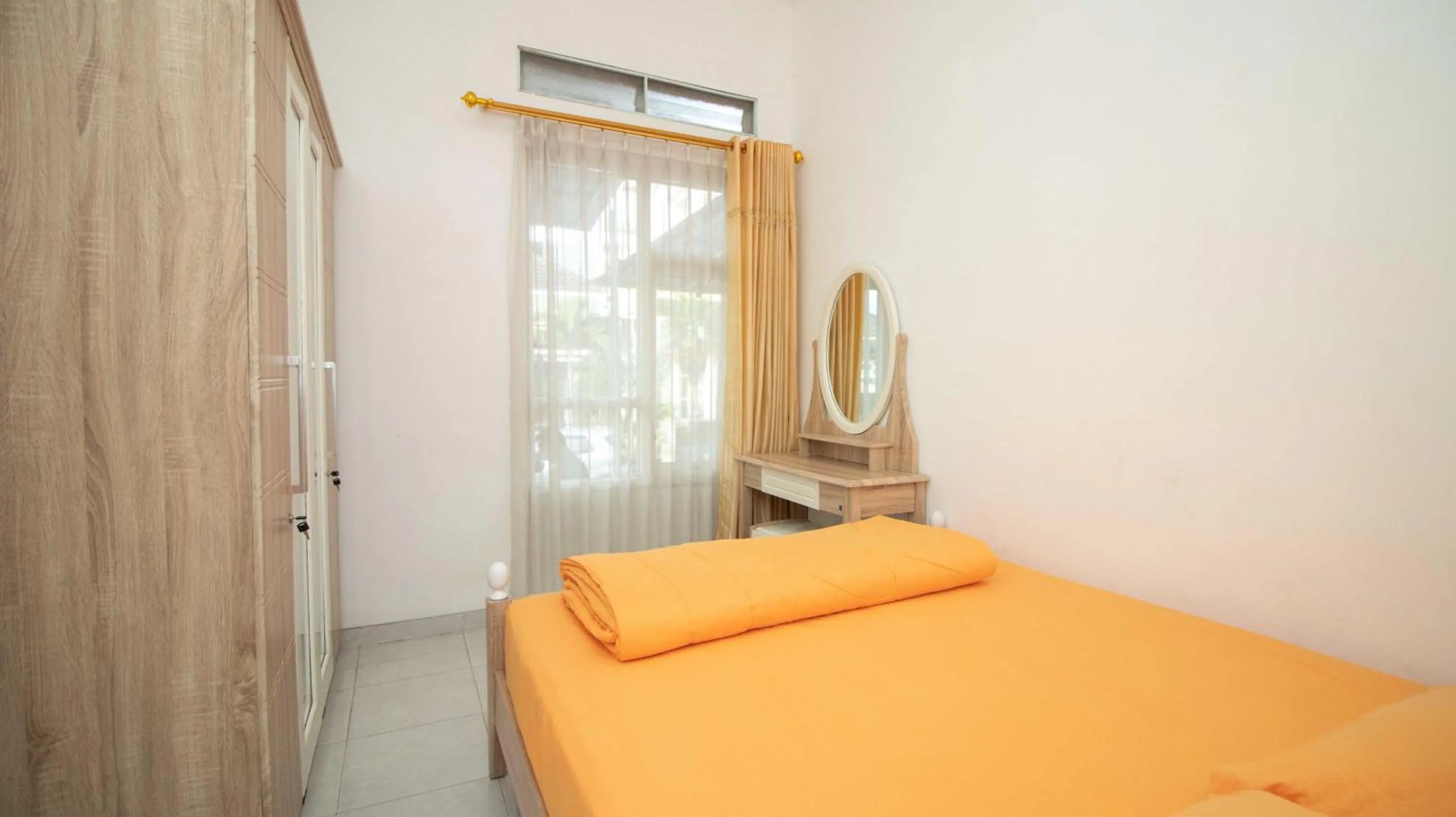 Bed in Villa El Nino 5 Bedroom dengan Rooftop Mountain View