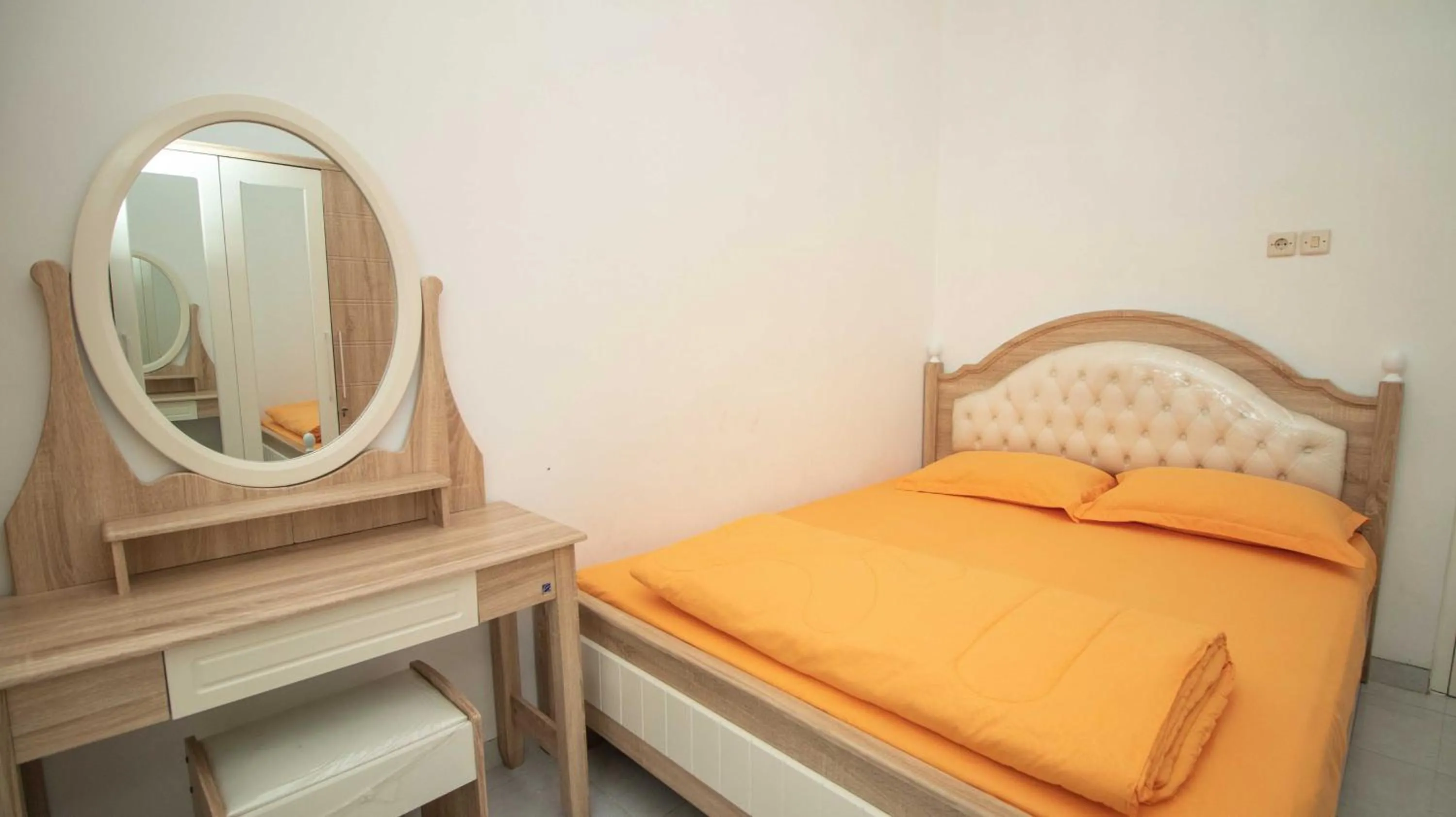 Bed in Villa El Nino 5 Bedroom dengan Rooftop Mountain View