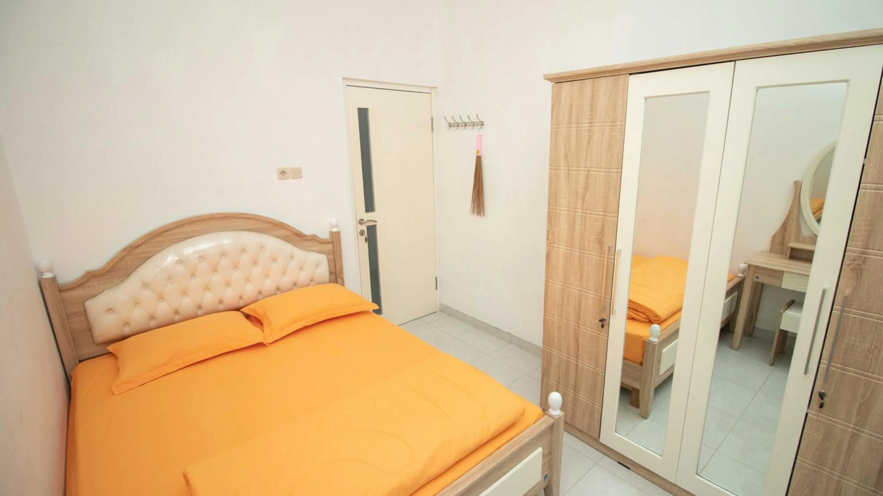 Bed in Villa El Nino 5 Bedroom dengan Rooftop Mountain View