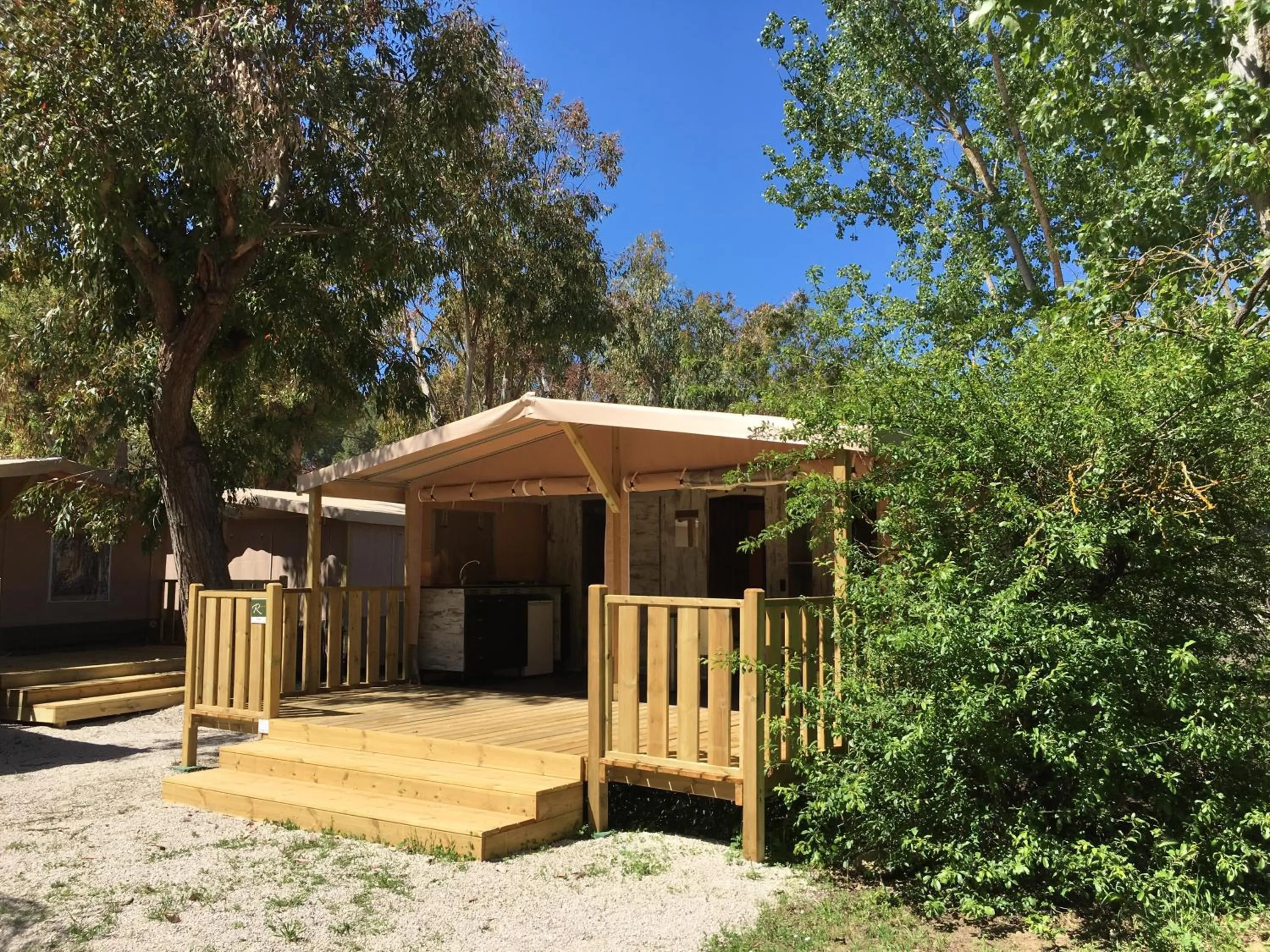 Facade/entrance in Camping Village Rocchette