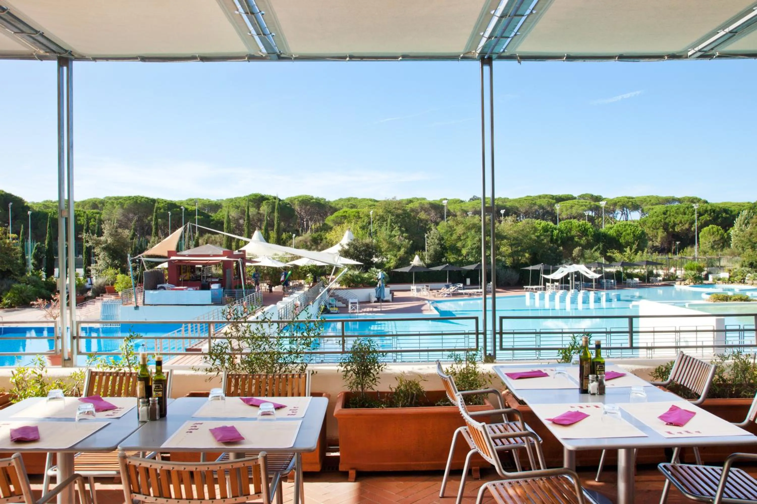 Restaurant/places to eat in Camping Village Rocchette