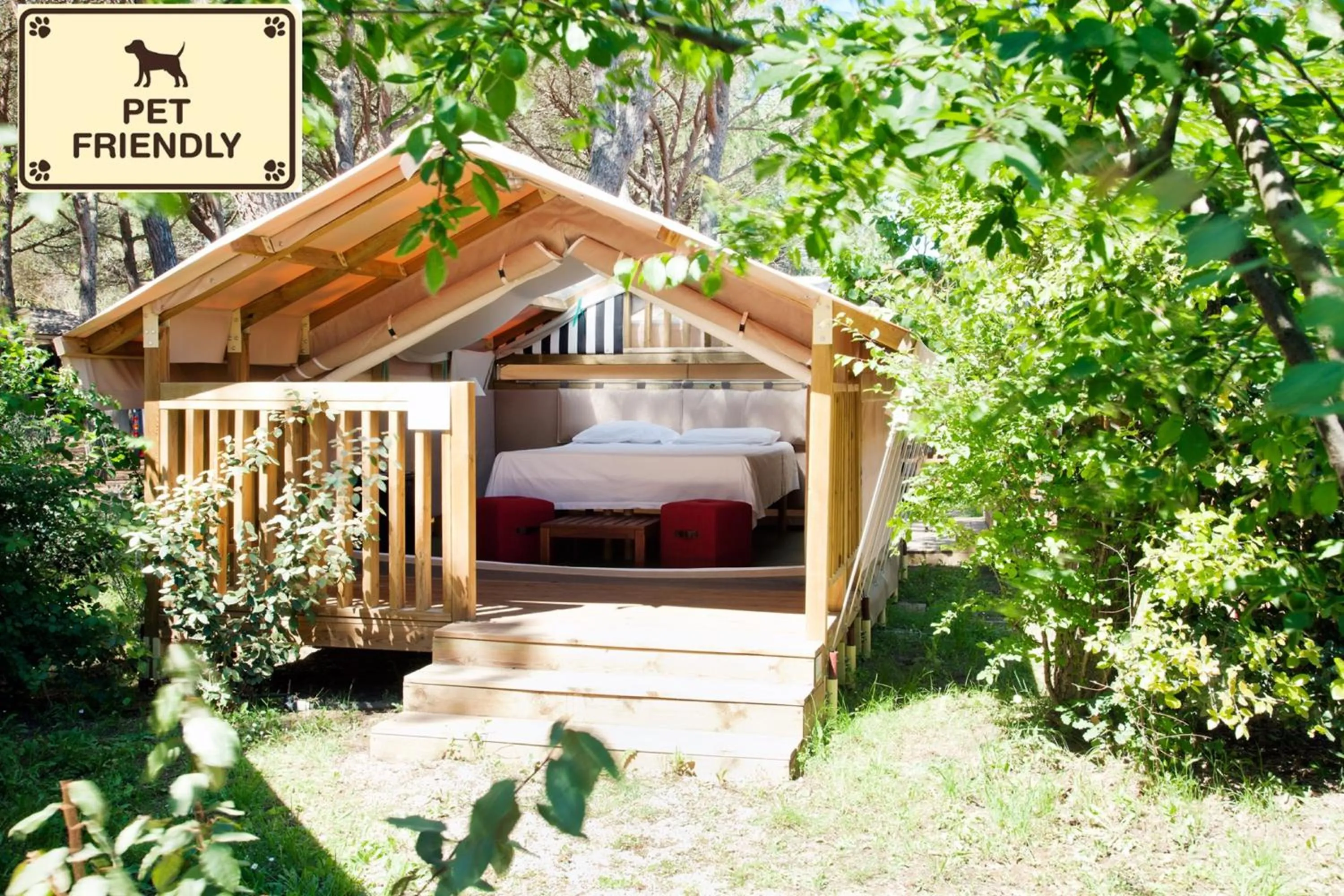 Property building in Camping Village Rocchette