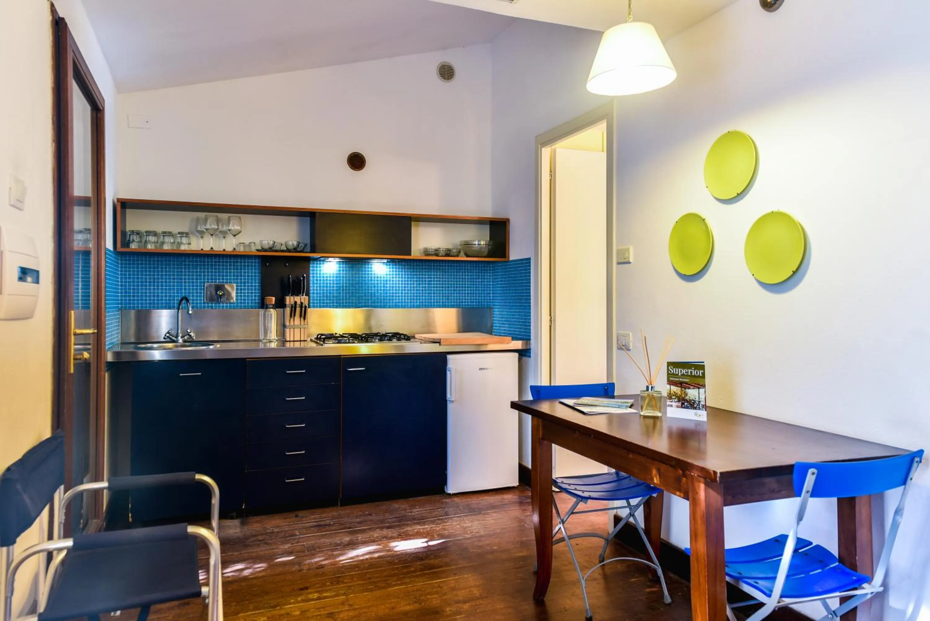 Kitchen or kitchenette in Camping Village Rocchette