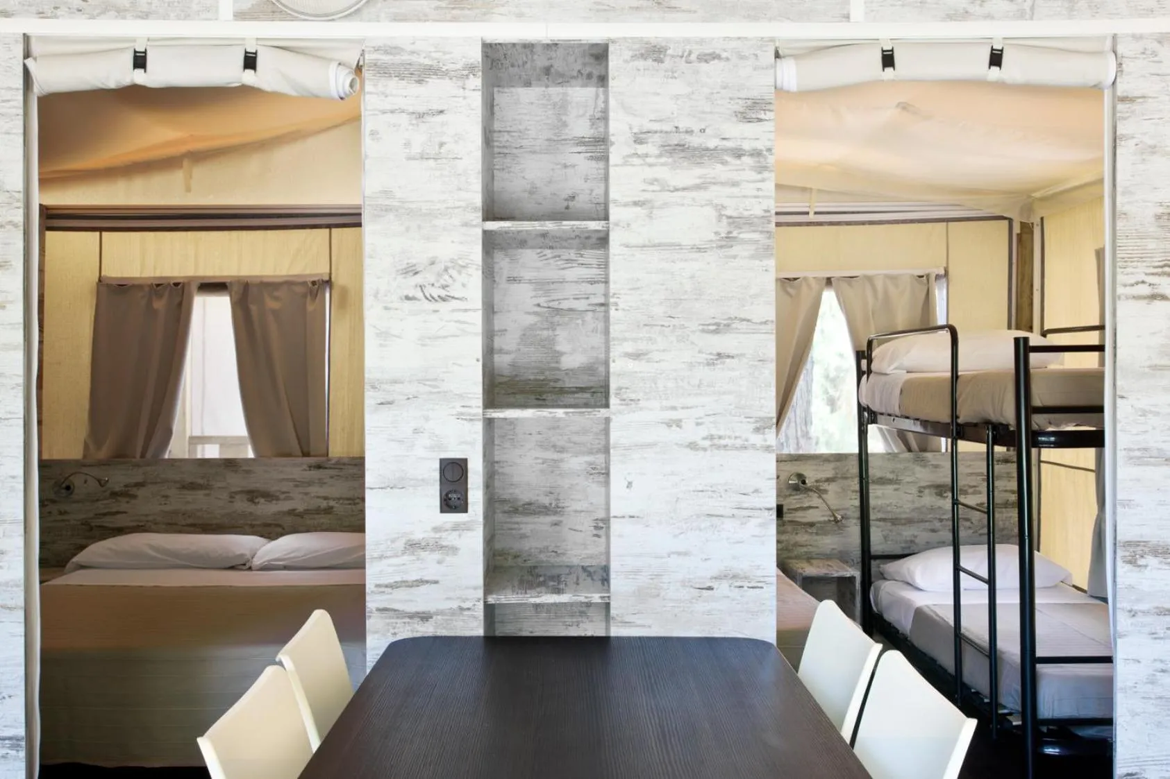 Property building in Camping Village Rocchette