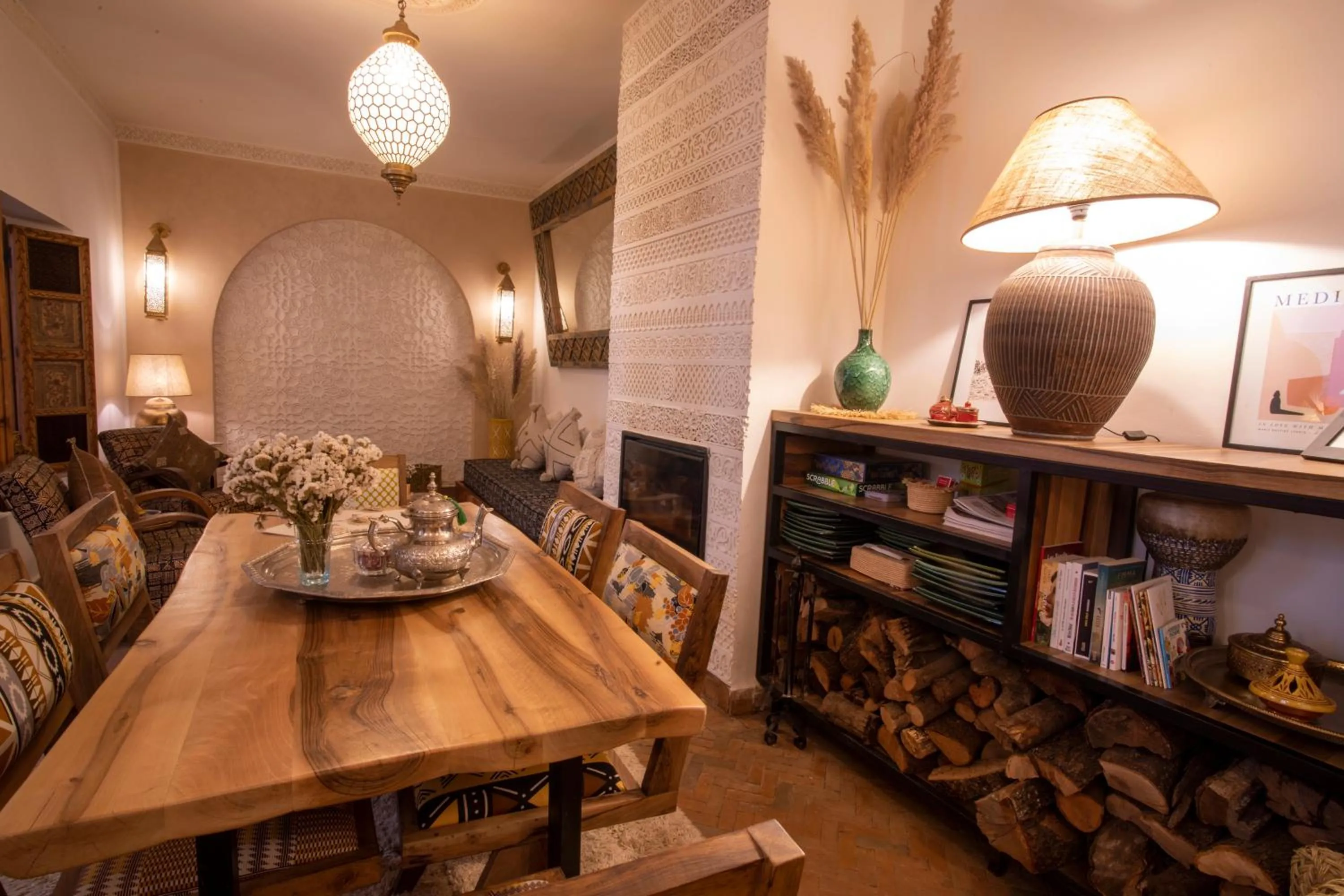 Living room in Riad Dar Fanny