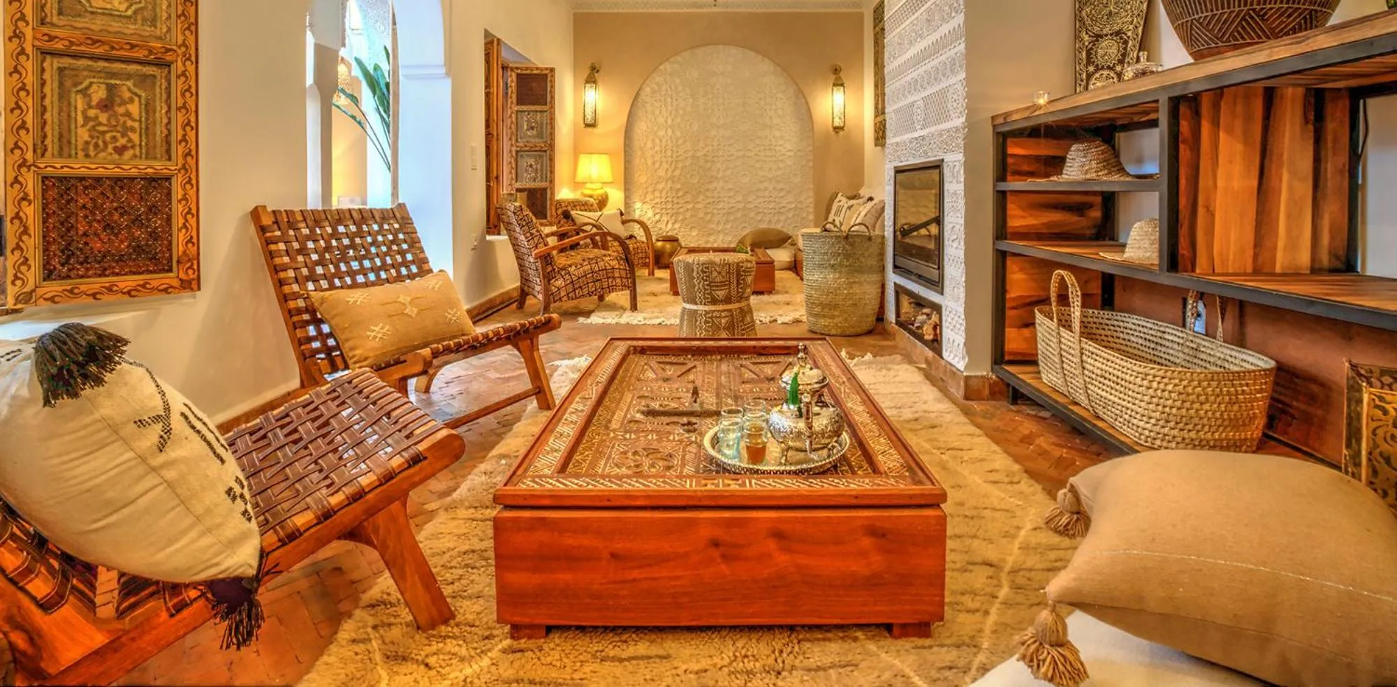 Living room in Riad Dar Fanny