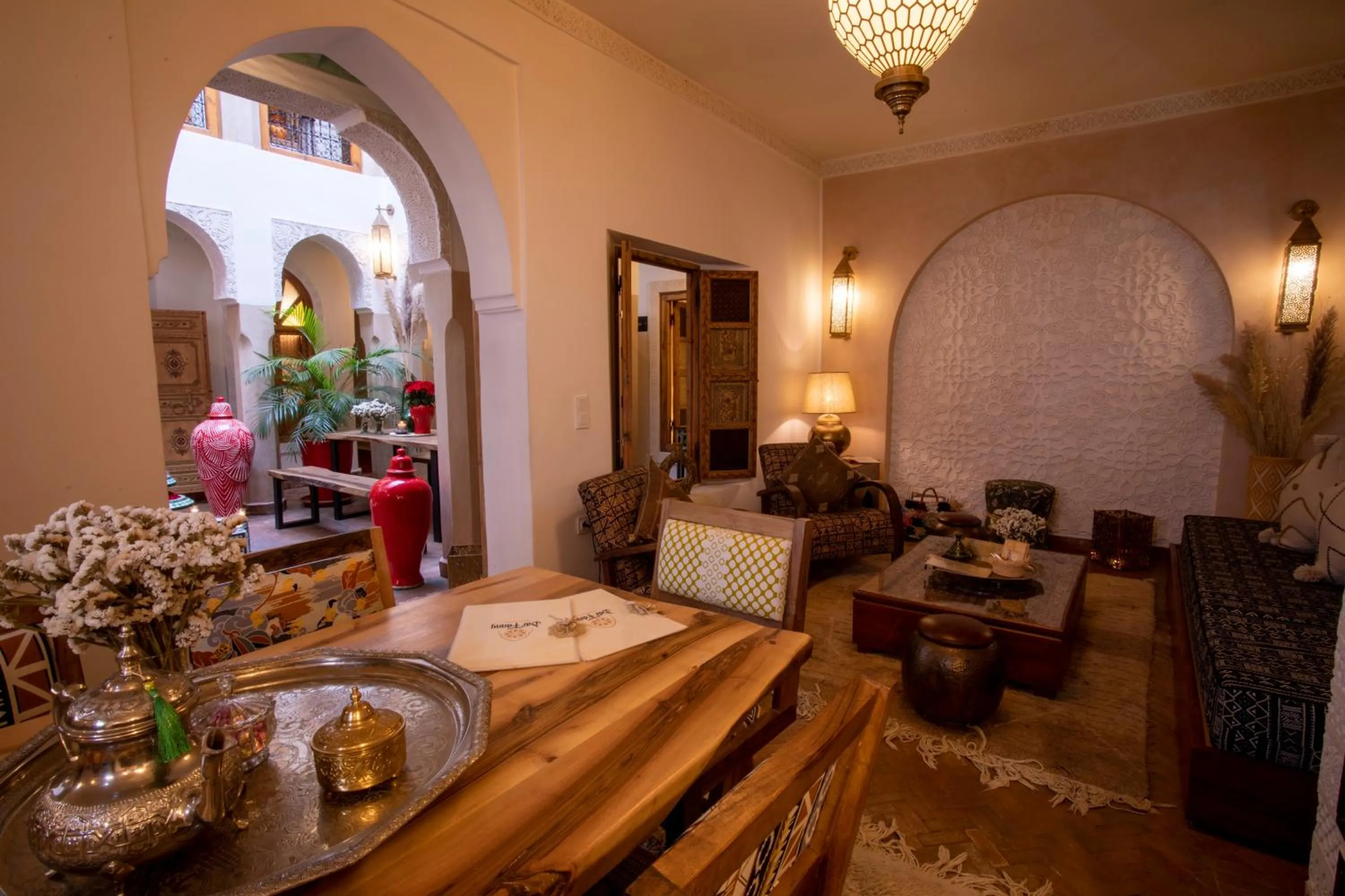 Living room in Riad Dar Fanny