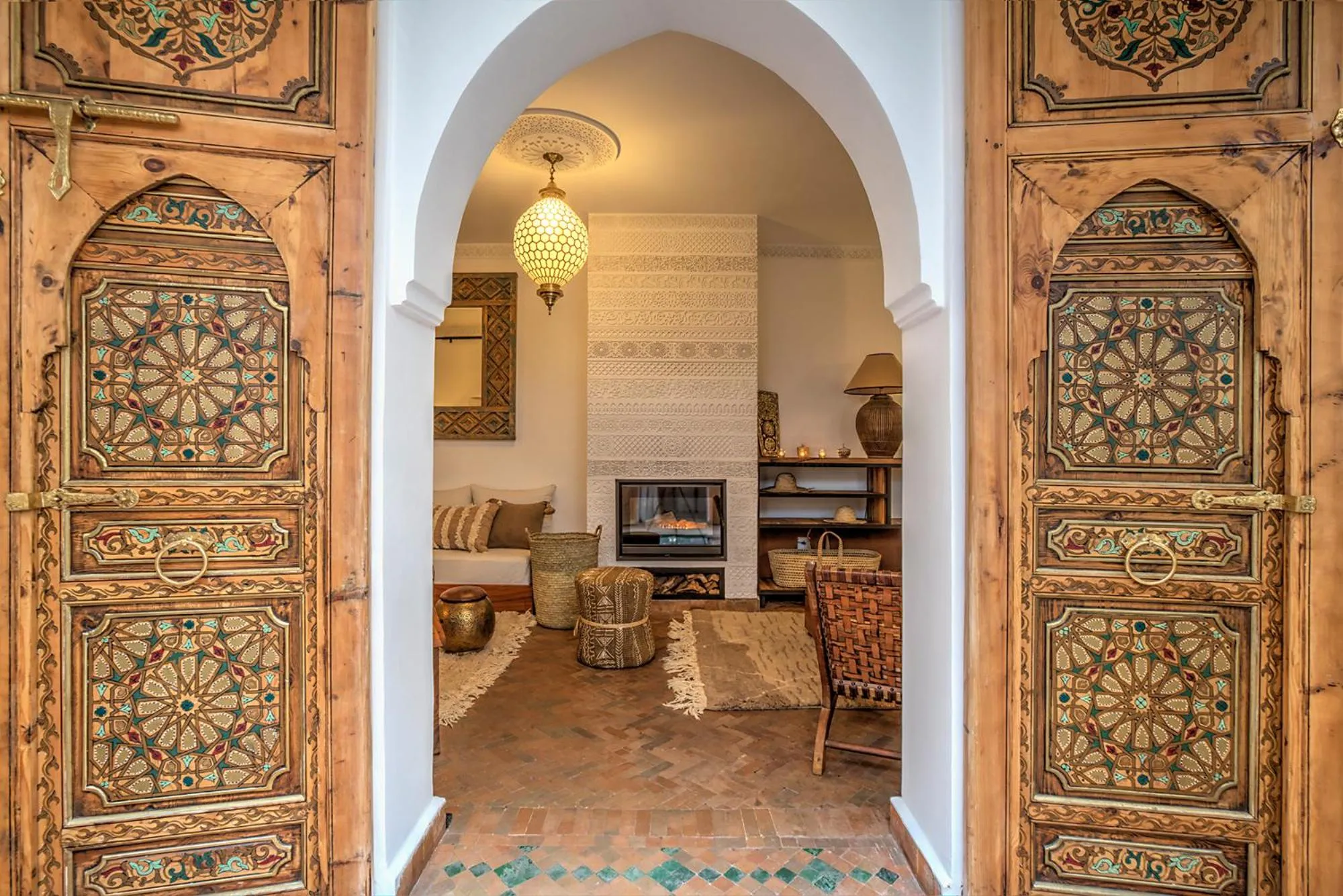 Living room in Riad Dar Fanny