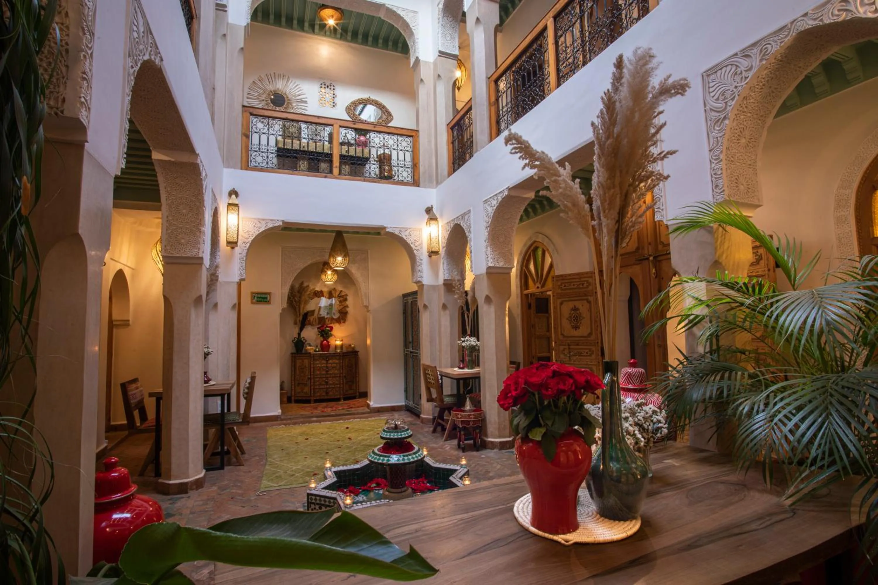 Patio in Riad Dar Fanny