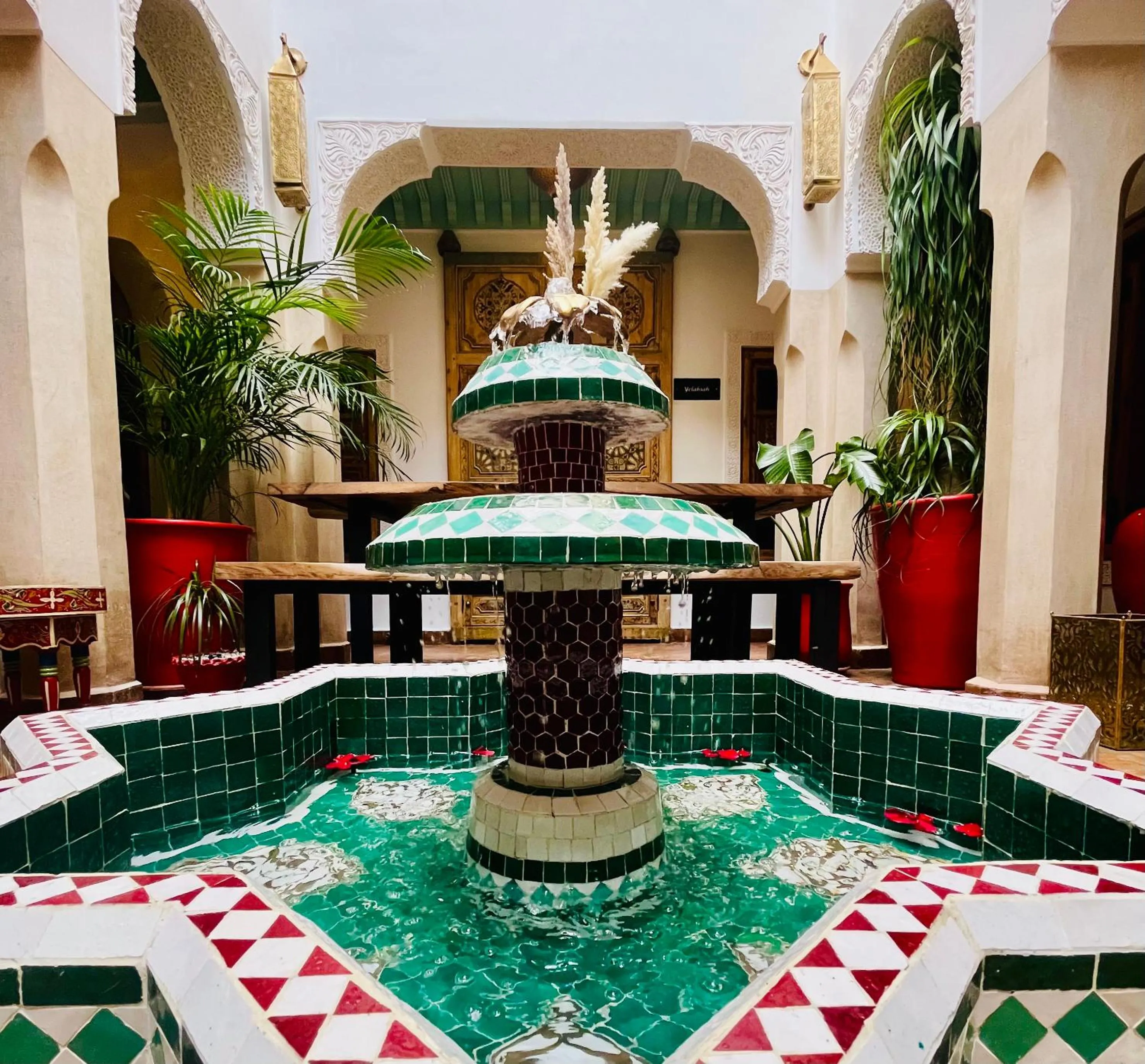 Patio in Riad Dar Fanny