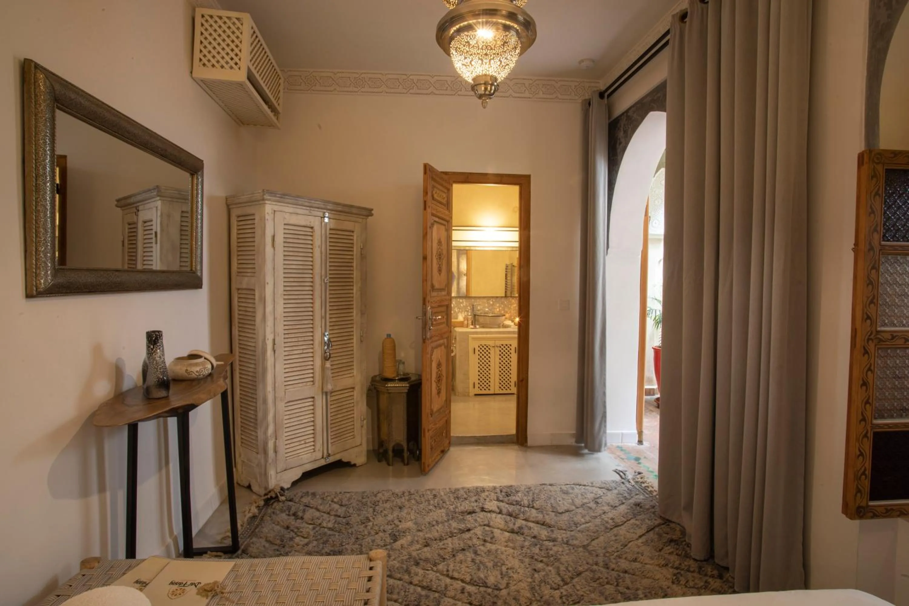 Bed in Riad Dar Fanny