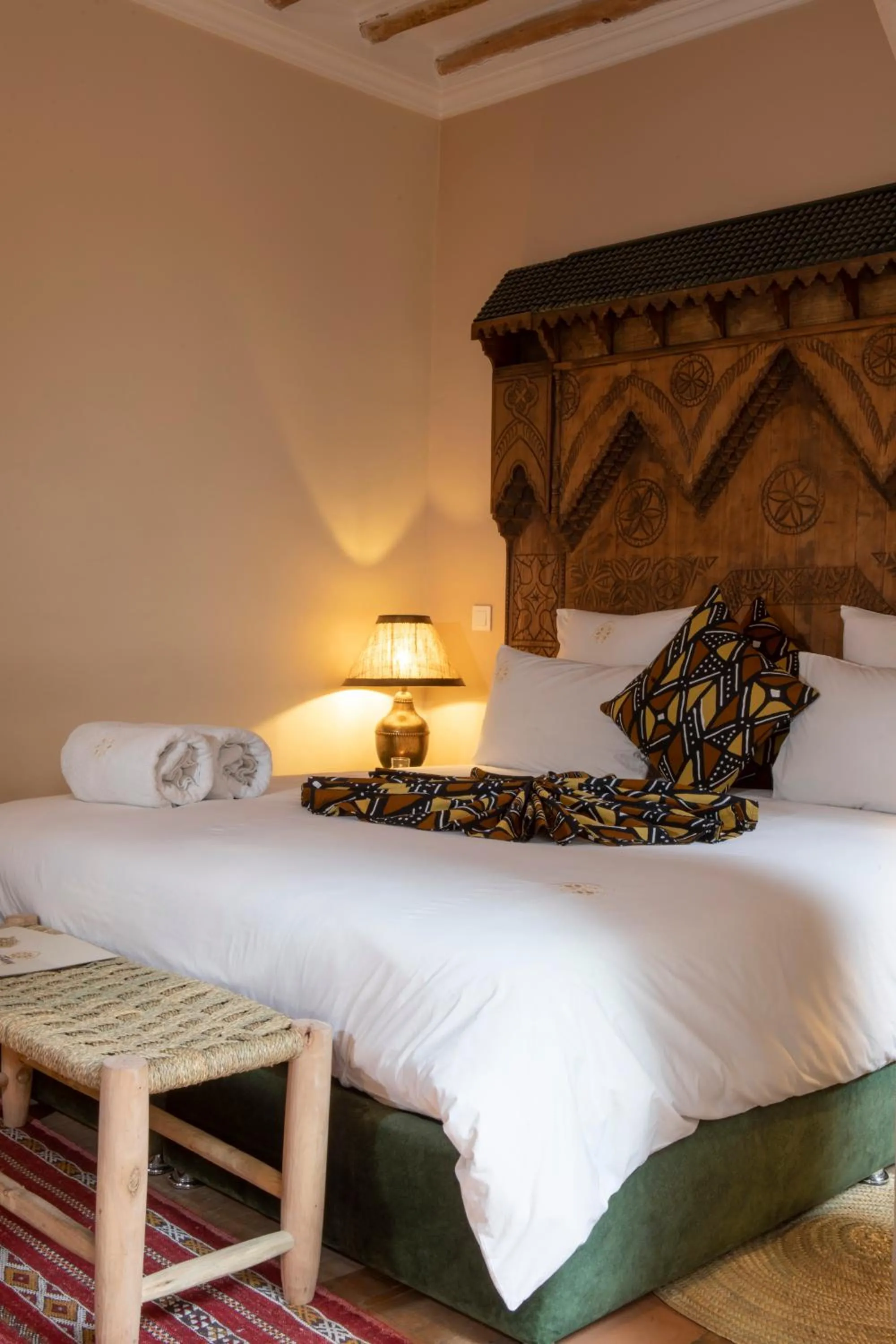 Bed in Riad Dar Fanny