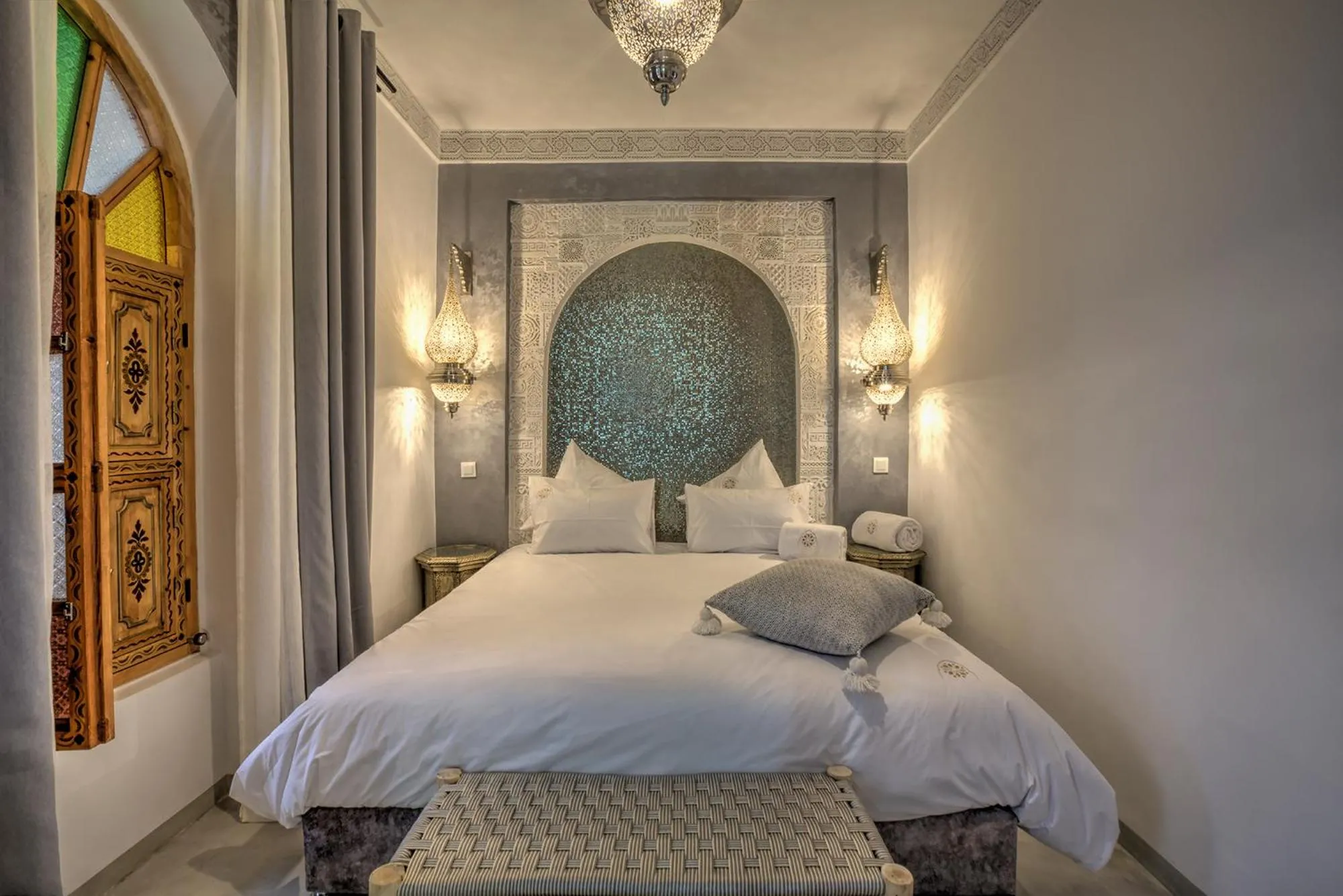 Bedroom, Bed in Riad Dar Fanny