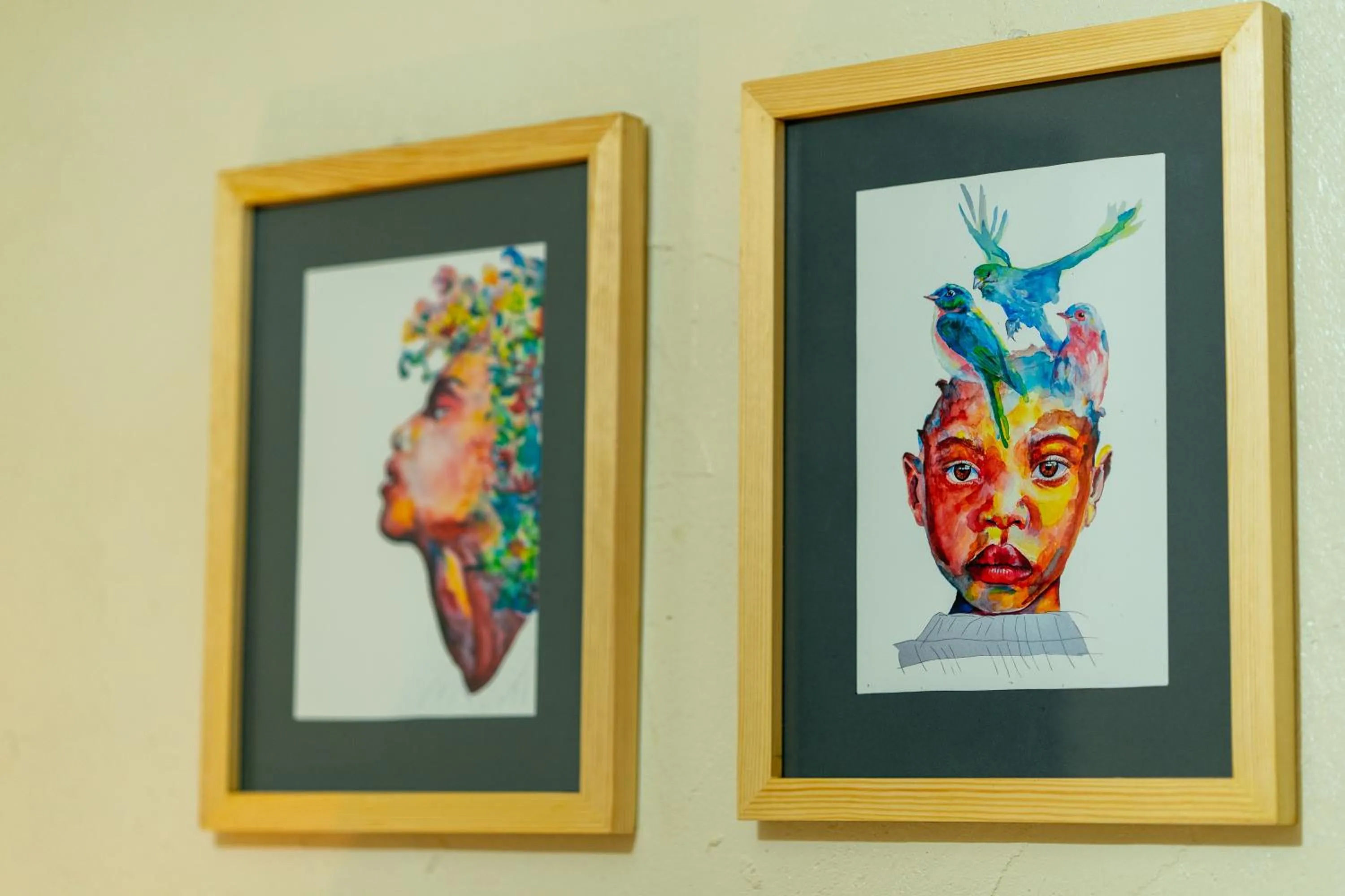 Decorative detail in Anza surfhouse