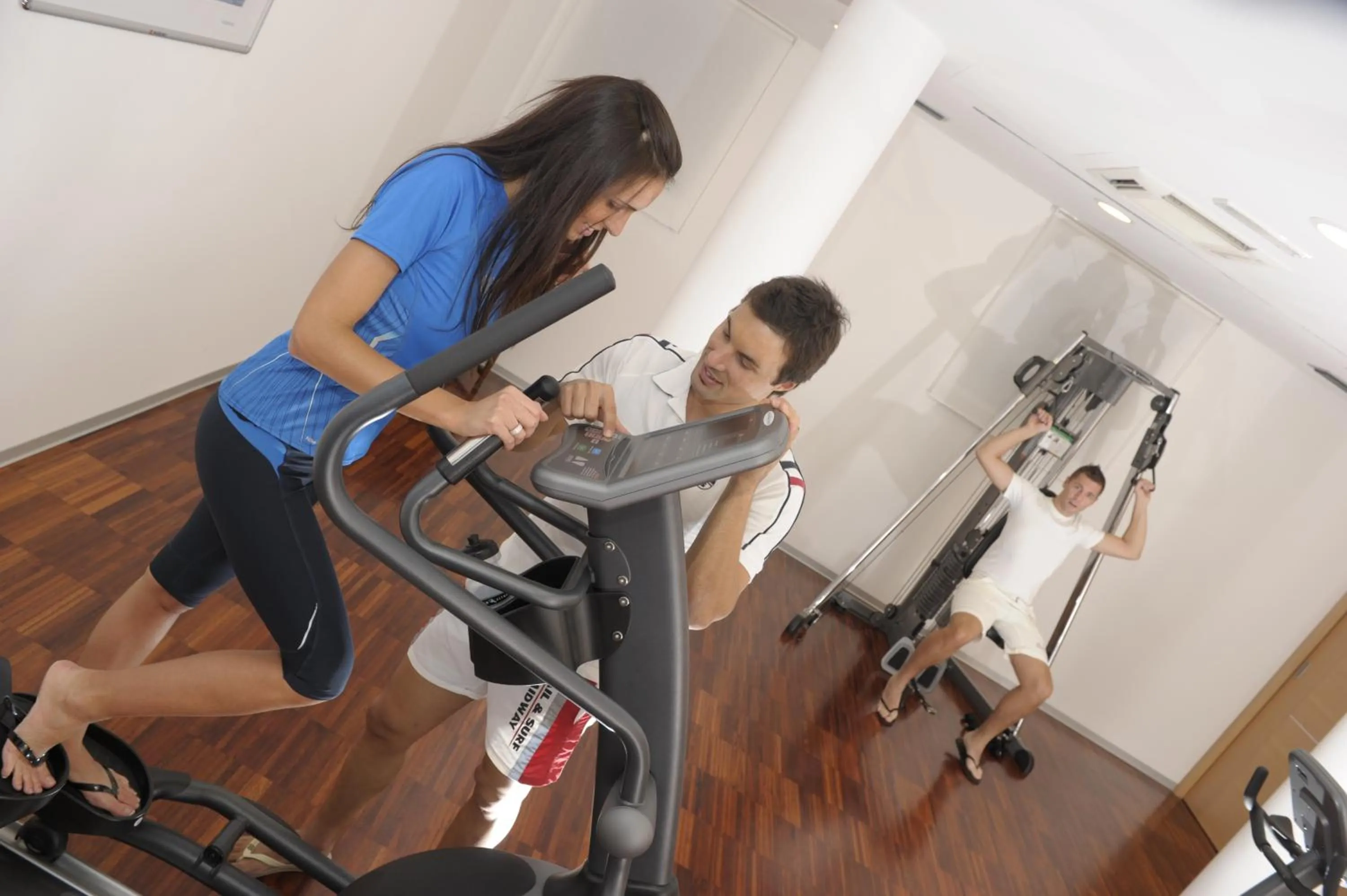 Fitness centre/facilities in Park Hotel Il Vigneto