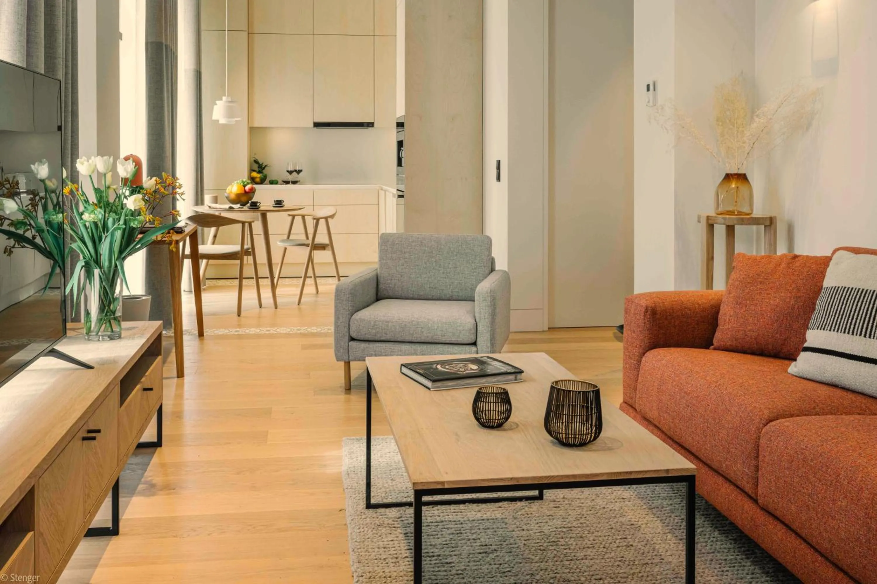 Living room in Mr(s)STiL Design Apartments