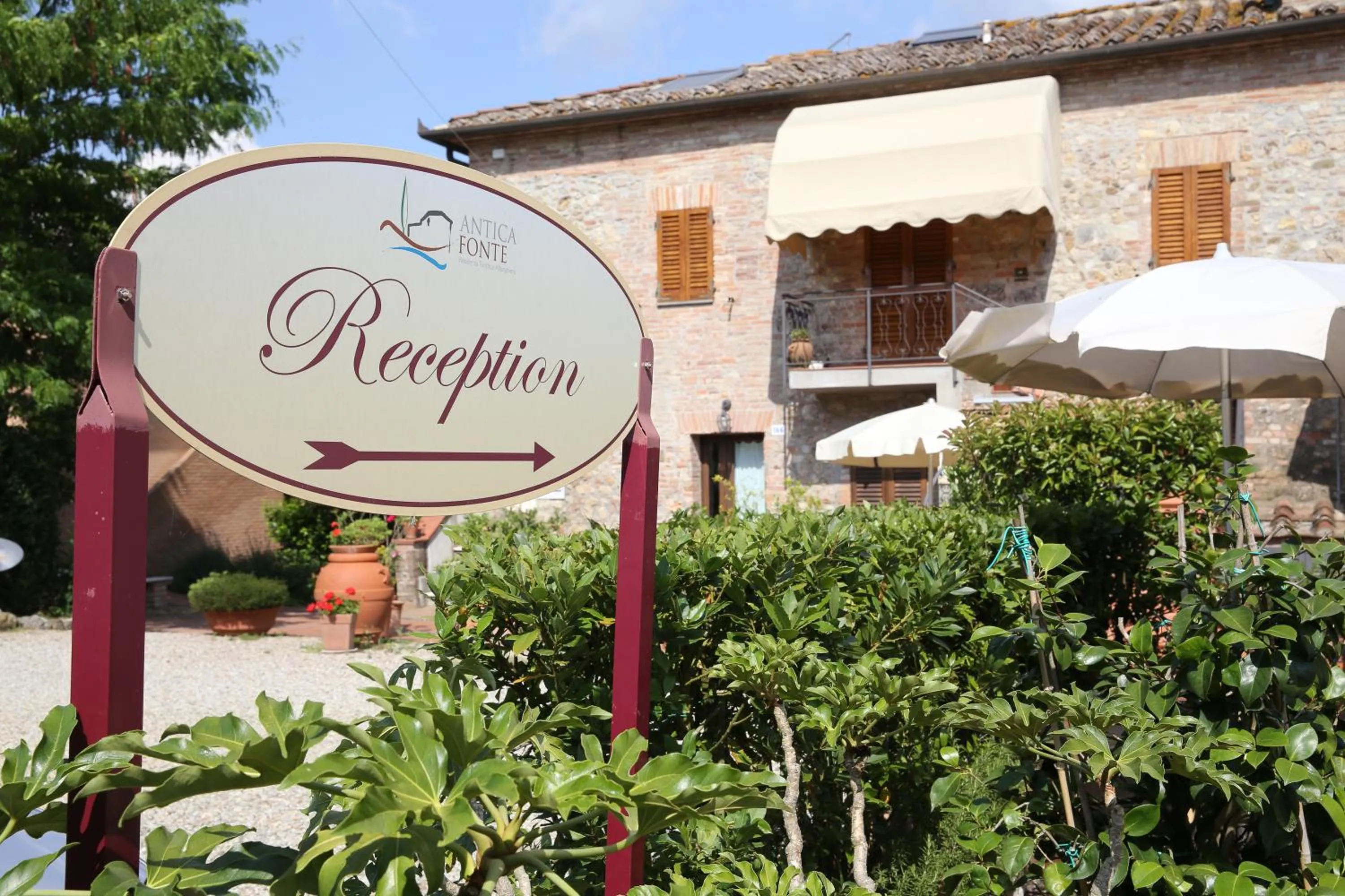 Property logo or sign in Antica Fonte Residenza di Siena