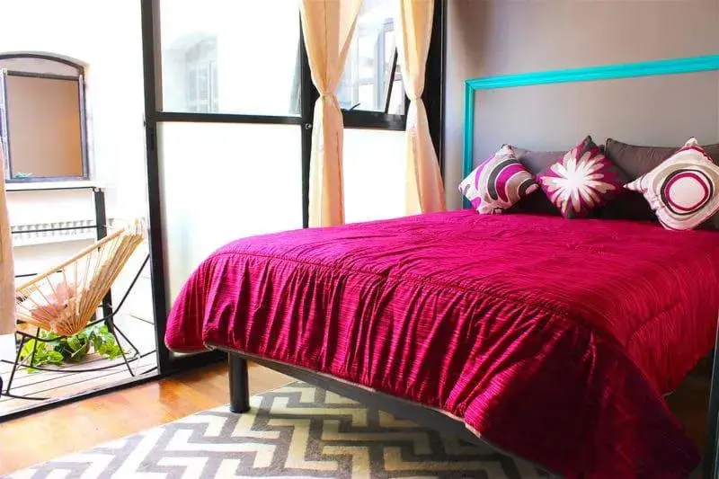 Queen Room with Shared Bathroom in Metro Hostal Boutique Queen Room with Shared Bathroom in Metro Hostal Boutique