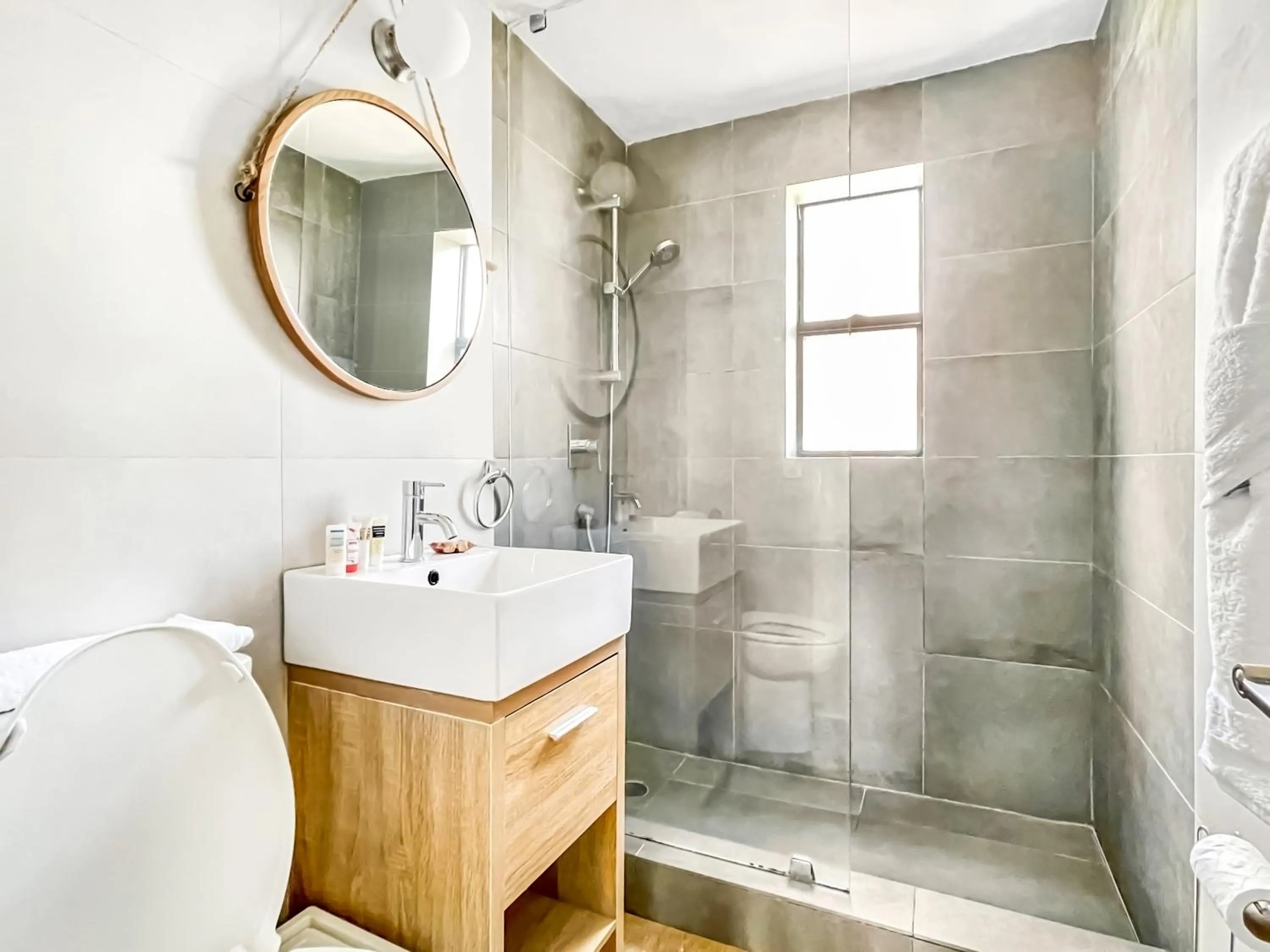 Bathroom in Ocean Sound's Hotel