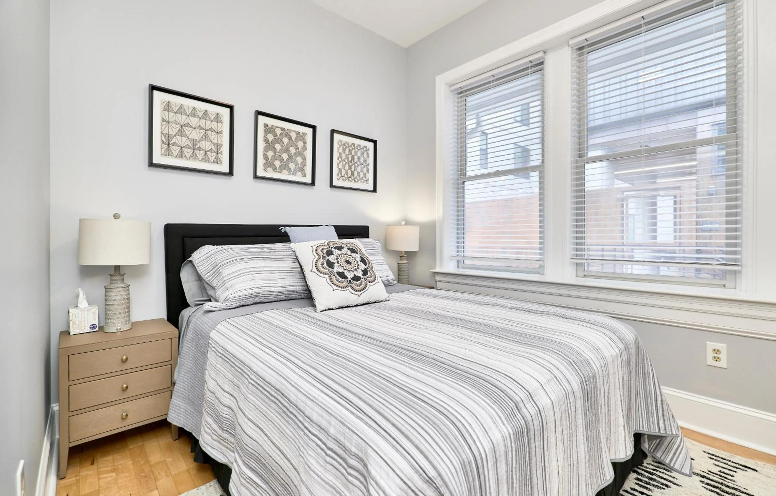 Bed in WhiteHouse at Grand Central