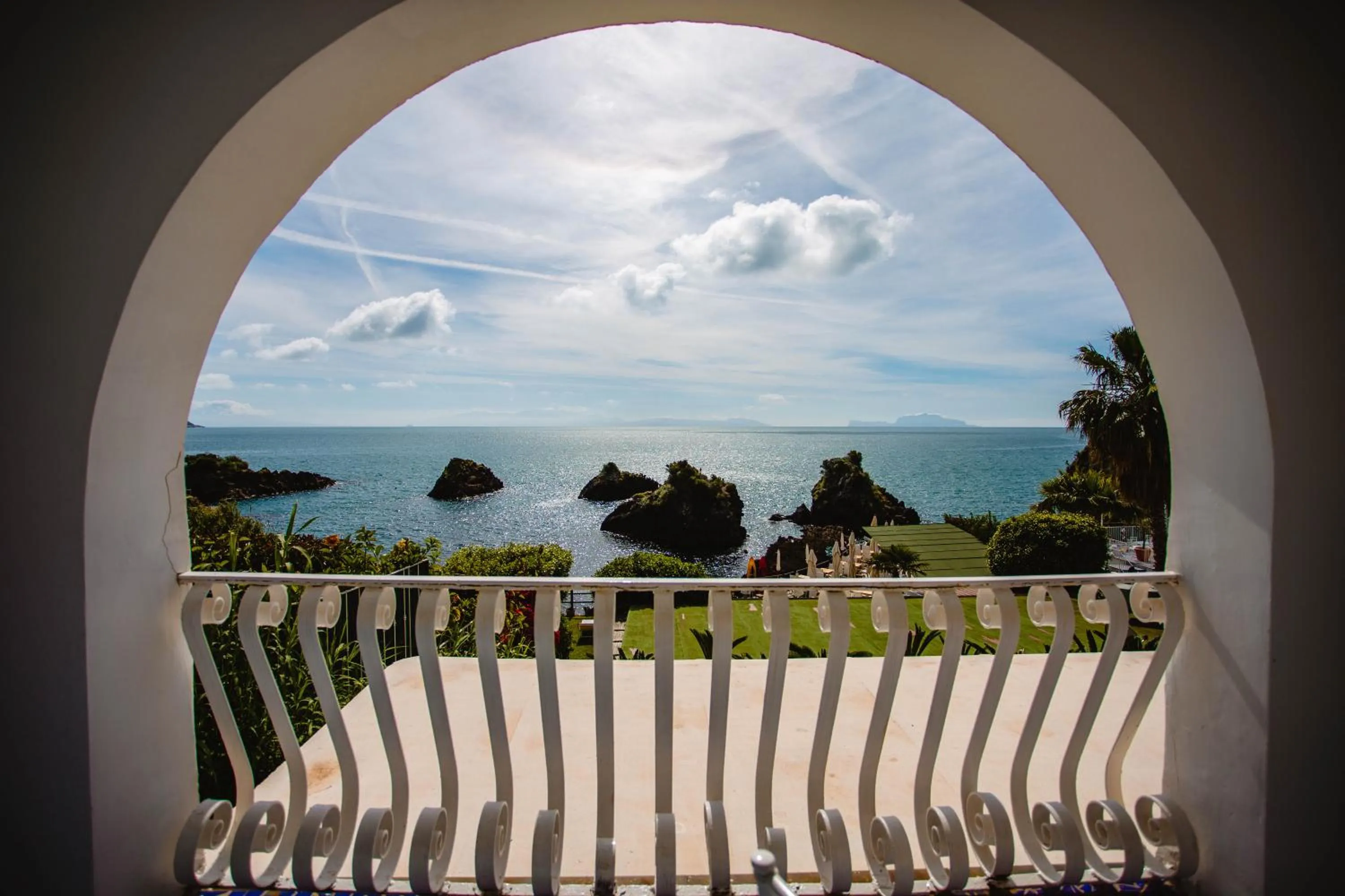Balcony/Terrace in Strand Hotel Delfini