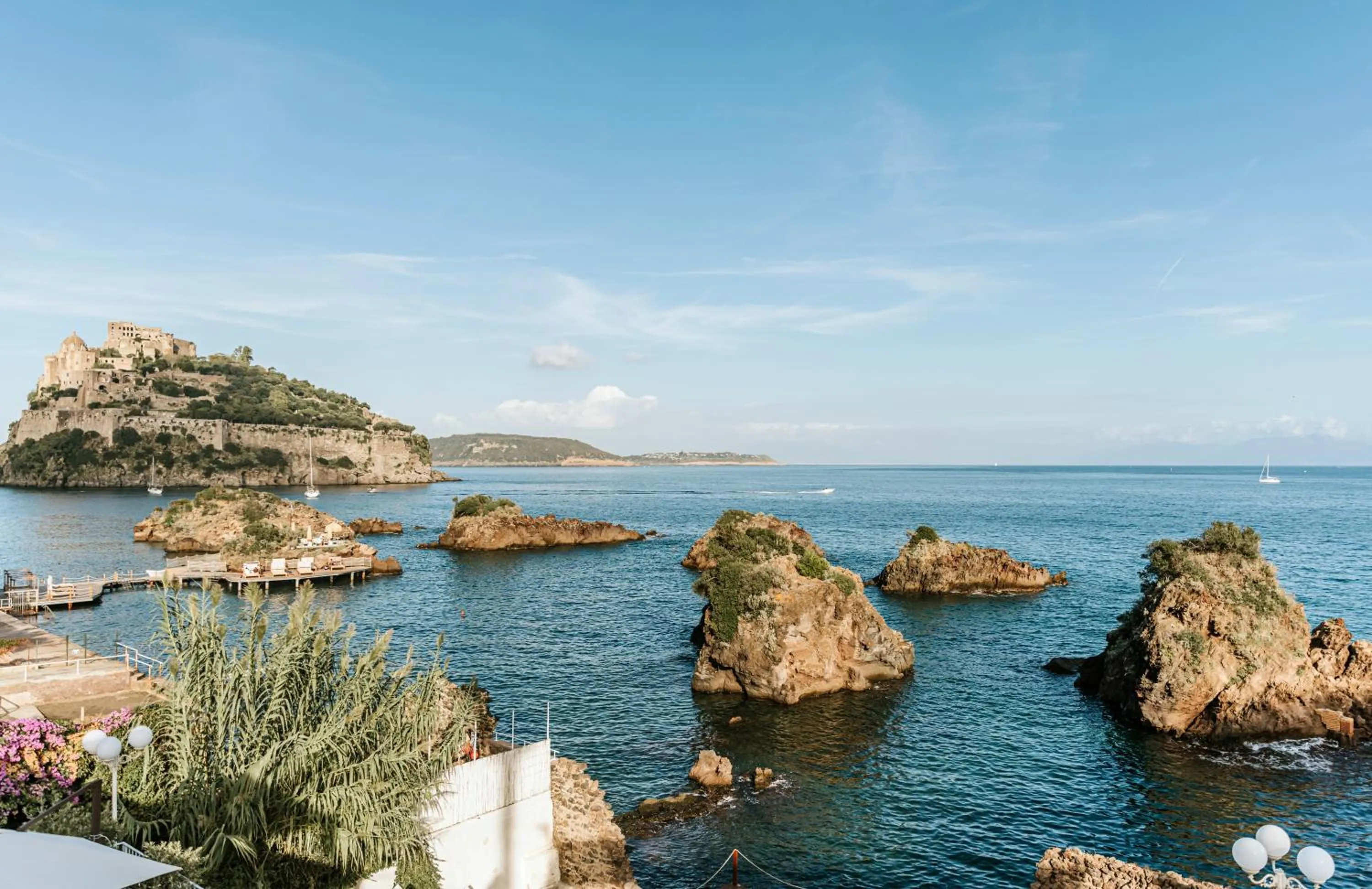 Natural landscape in Strand Hotel Delfini