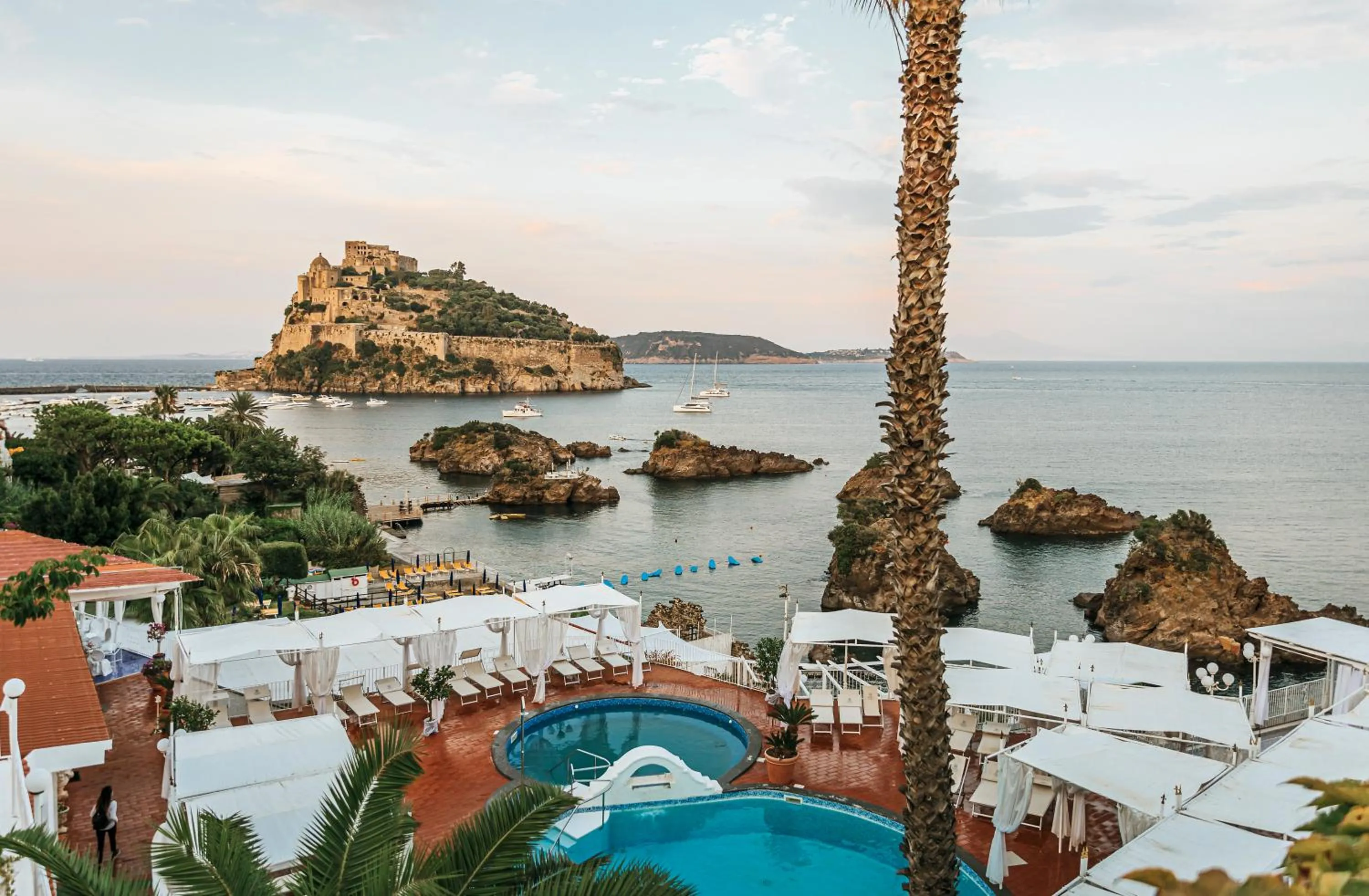 Natural landscape in Strand Hotel Delfini