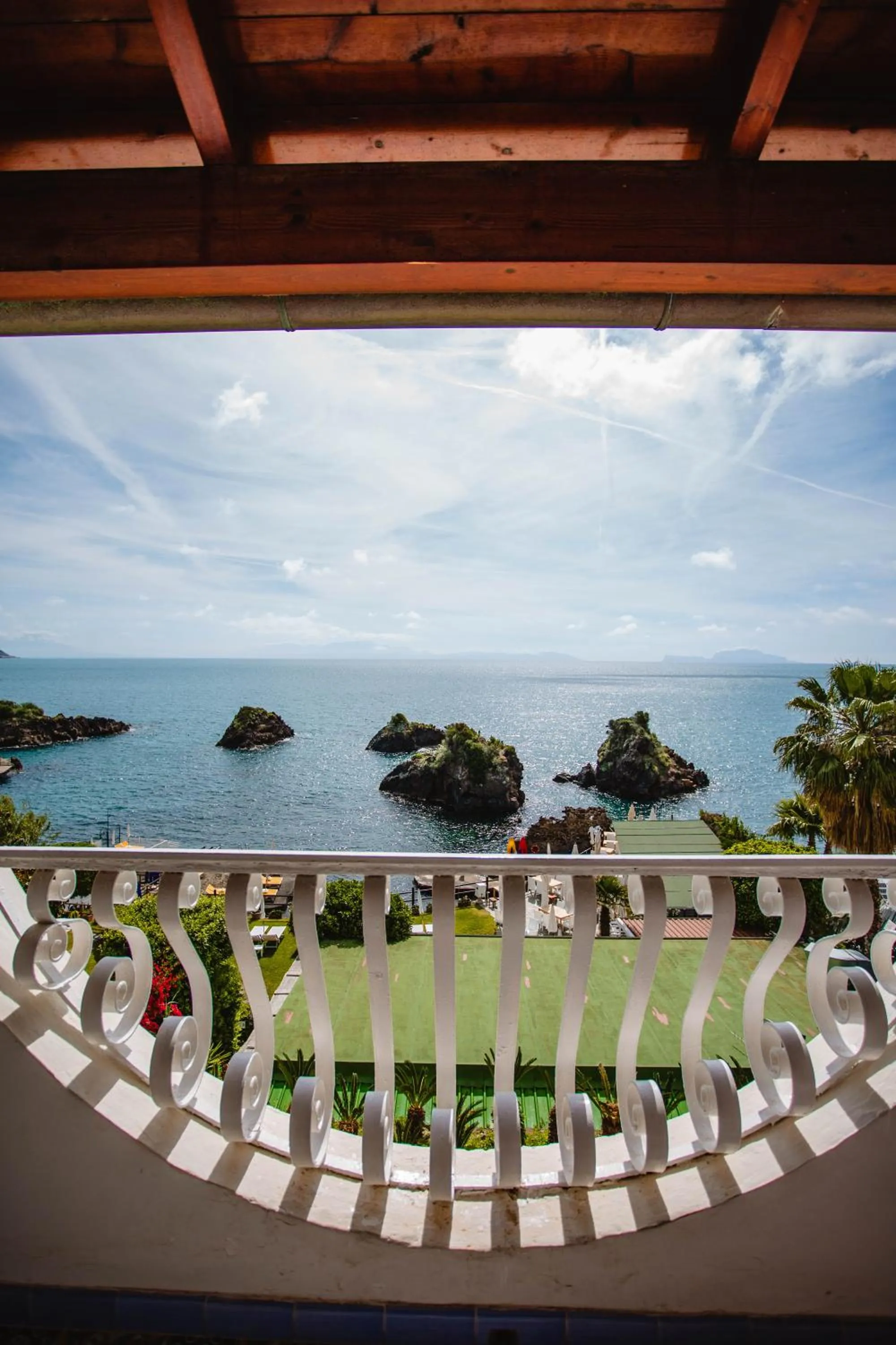 Balcony/Terrace in Strand Hotel Delfini