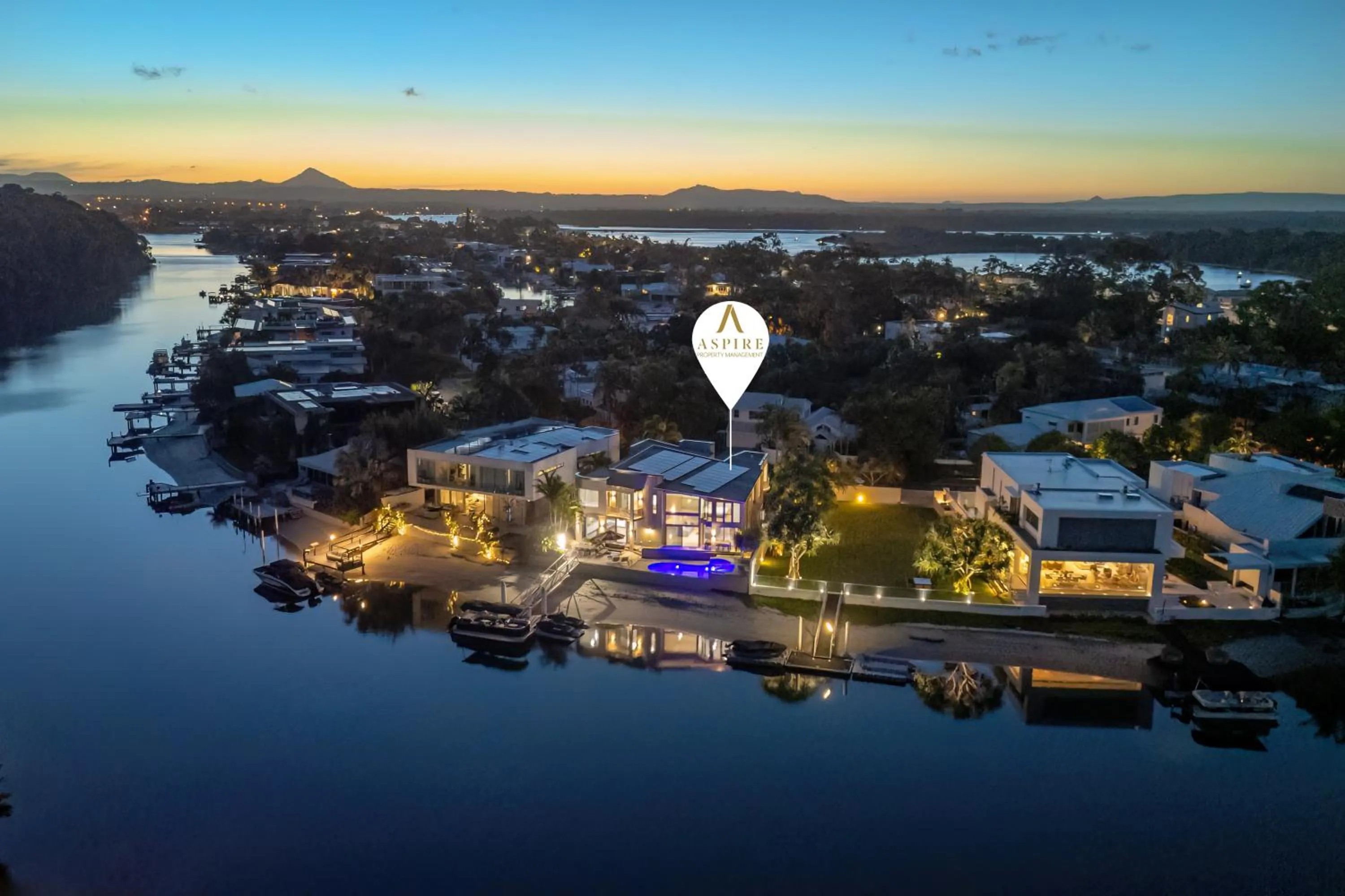 Bird's eye view in 31 Witta Circle, Noosa Heads