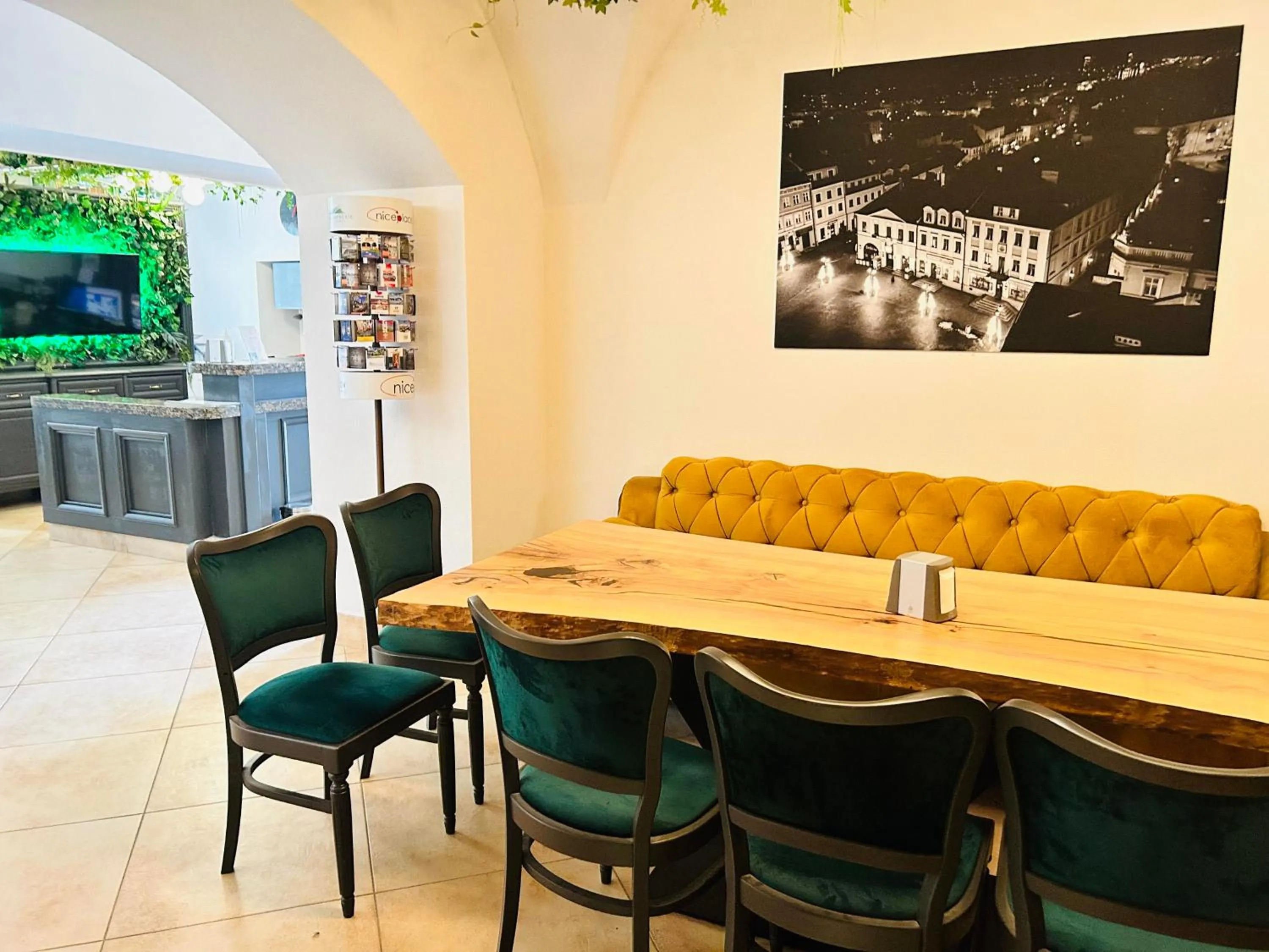 Lobby or reception in Hotel Ambasadorski Rzeszów