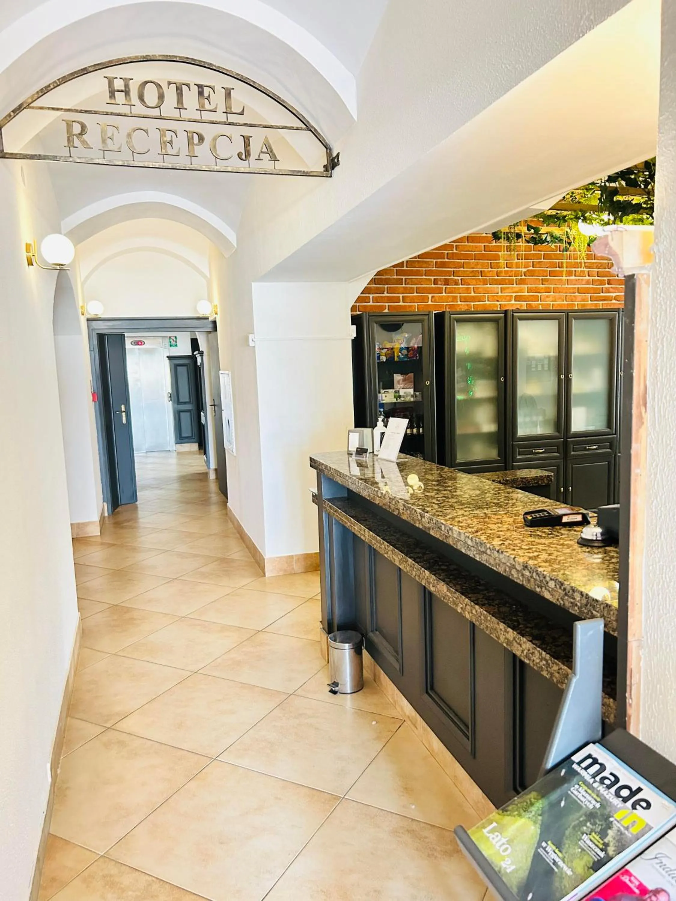 Lobby or reception in Hotel Ambasadorski Rzeszów