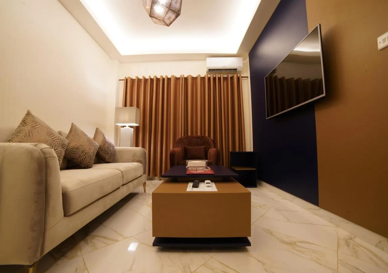 Living room in Home Suites Boutique Hotel Freetown