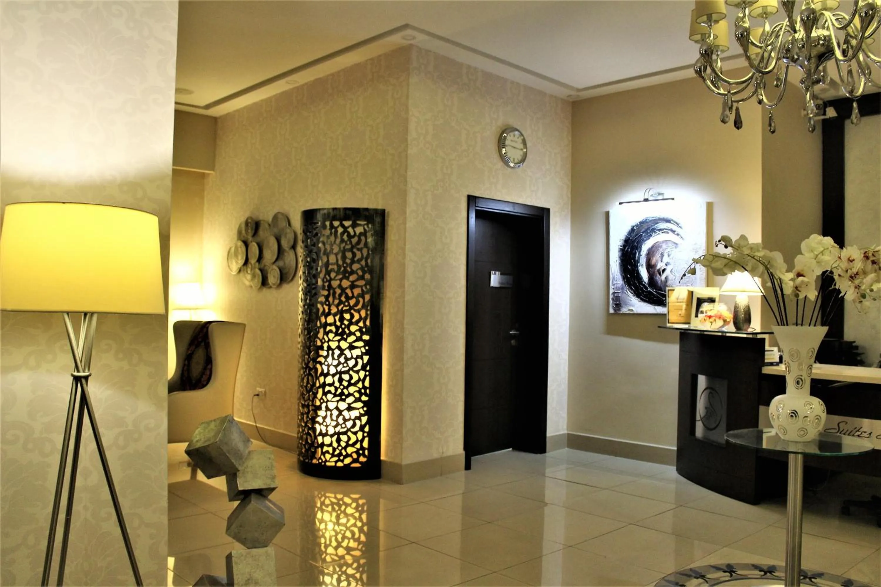 Lobby or reception in Home Suites Boutique Hotel Freetown