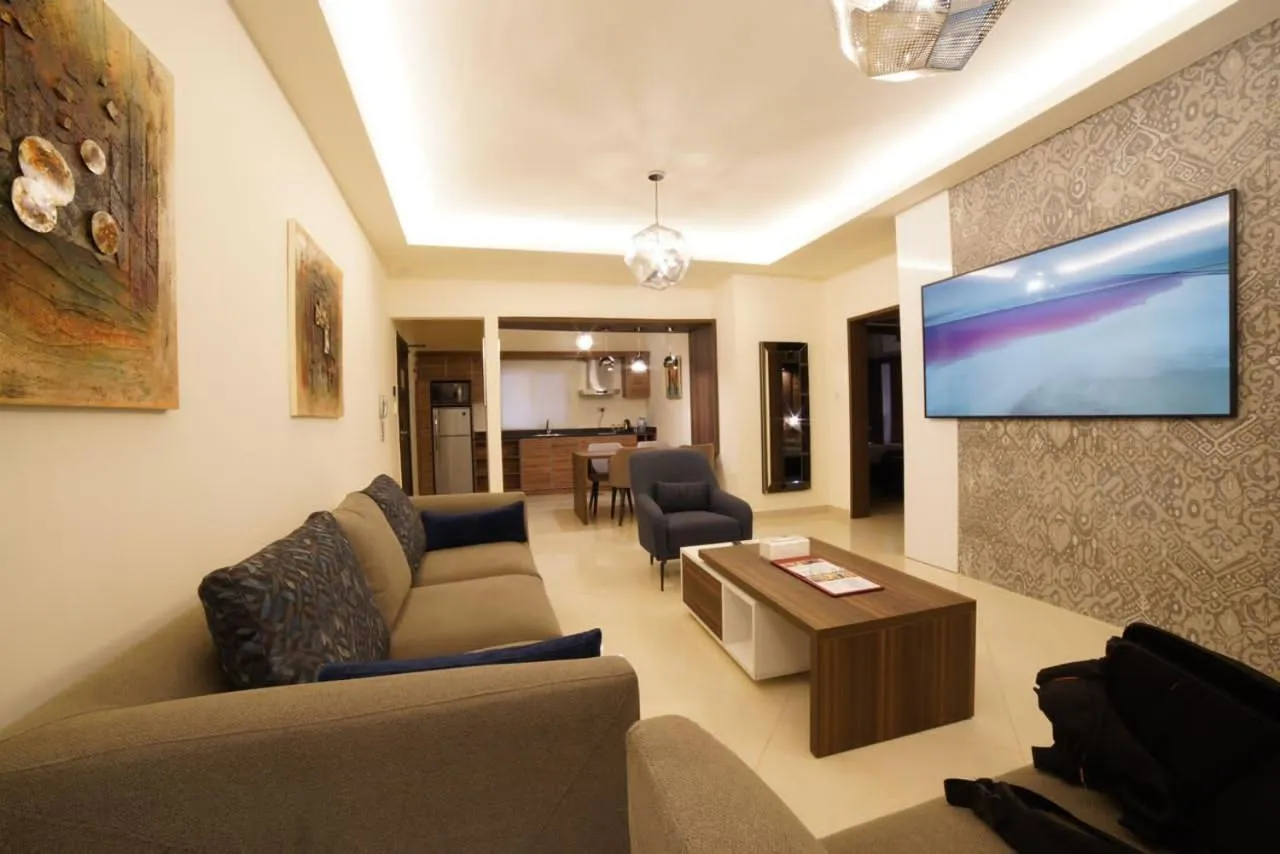 Living room in Home Suites Boutique Hotel Freetown