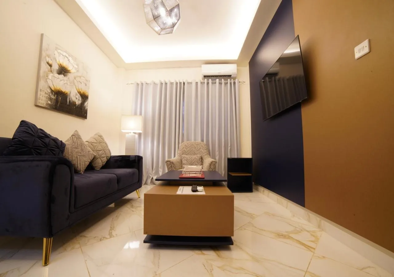 Living room in Home Suites Boutique Hotel Freetown
