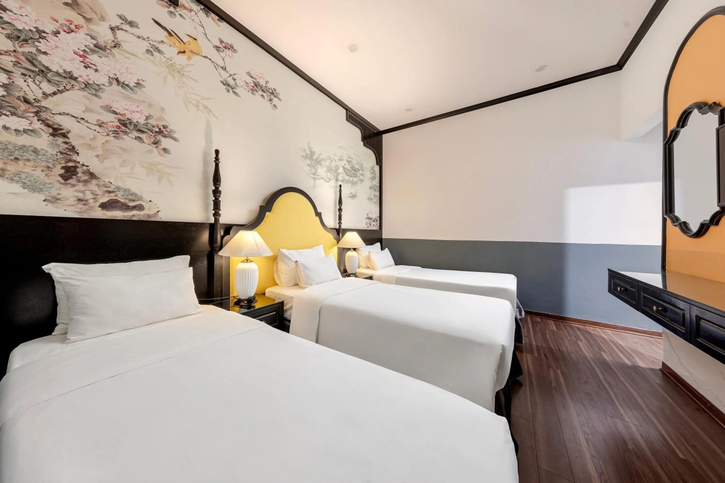 Bed in Hanoi Elpis Hotel & Spa