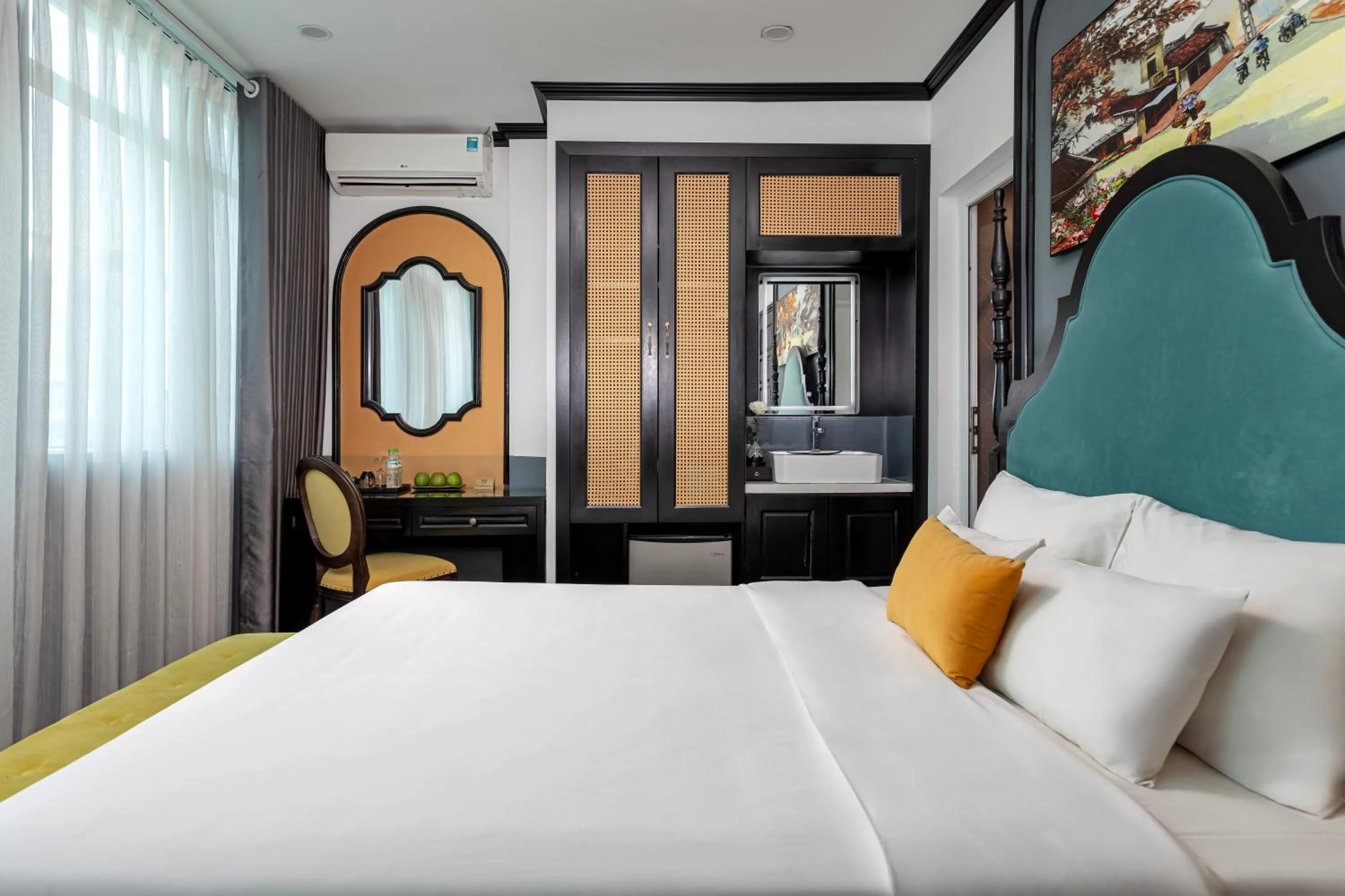 Bed in Hanoi Elpis Hotel & Spa