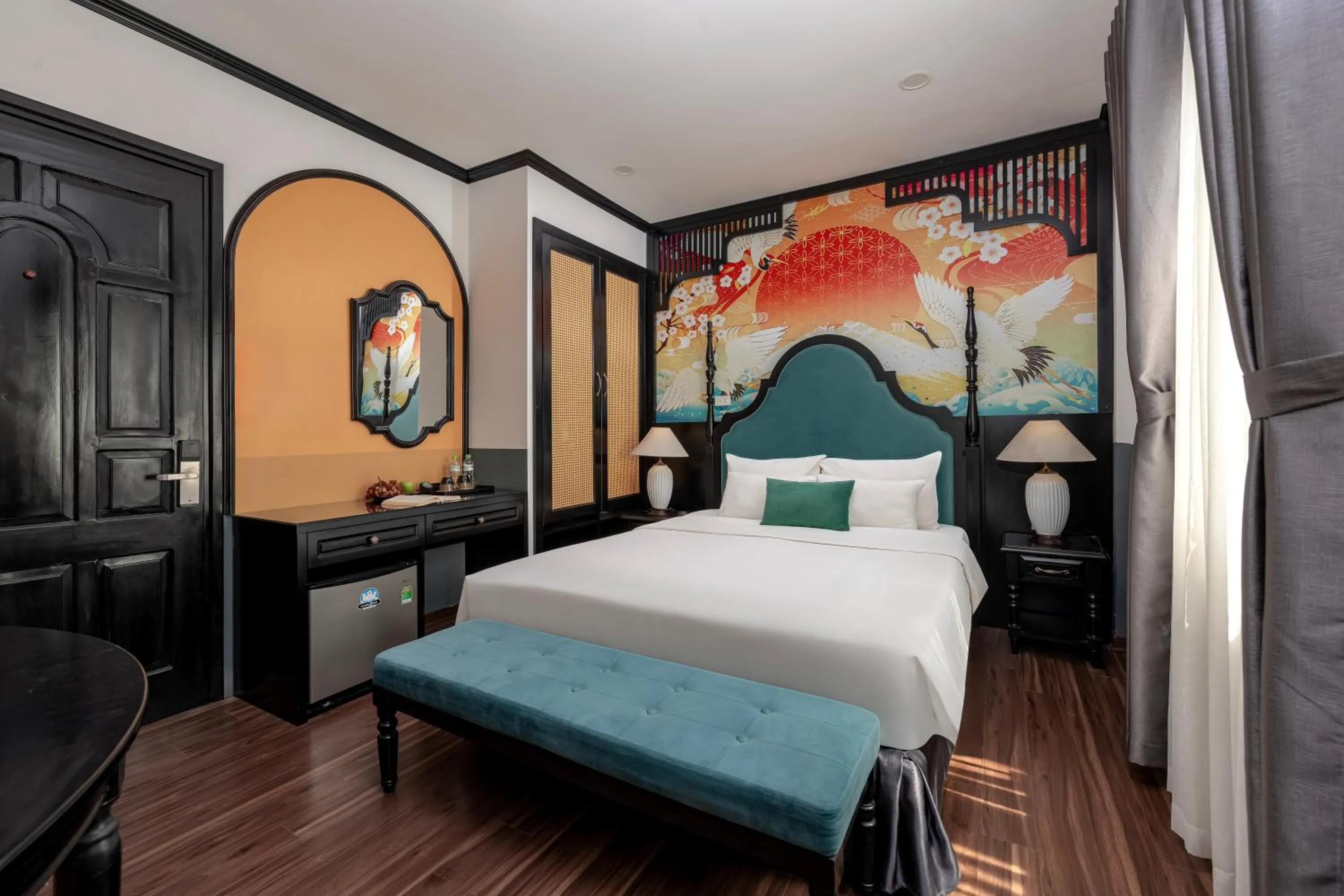 Bed in Hanoi Elpis Hotel & Spa